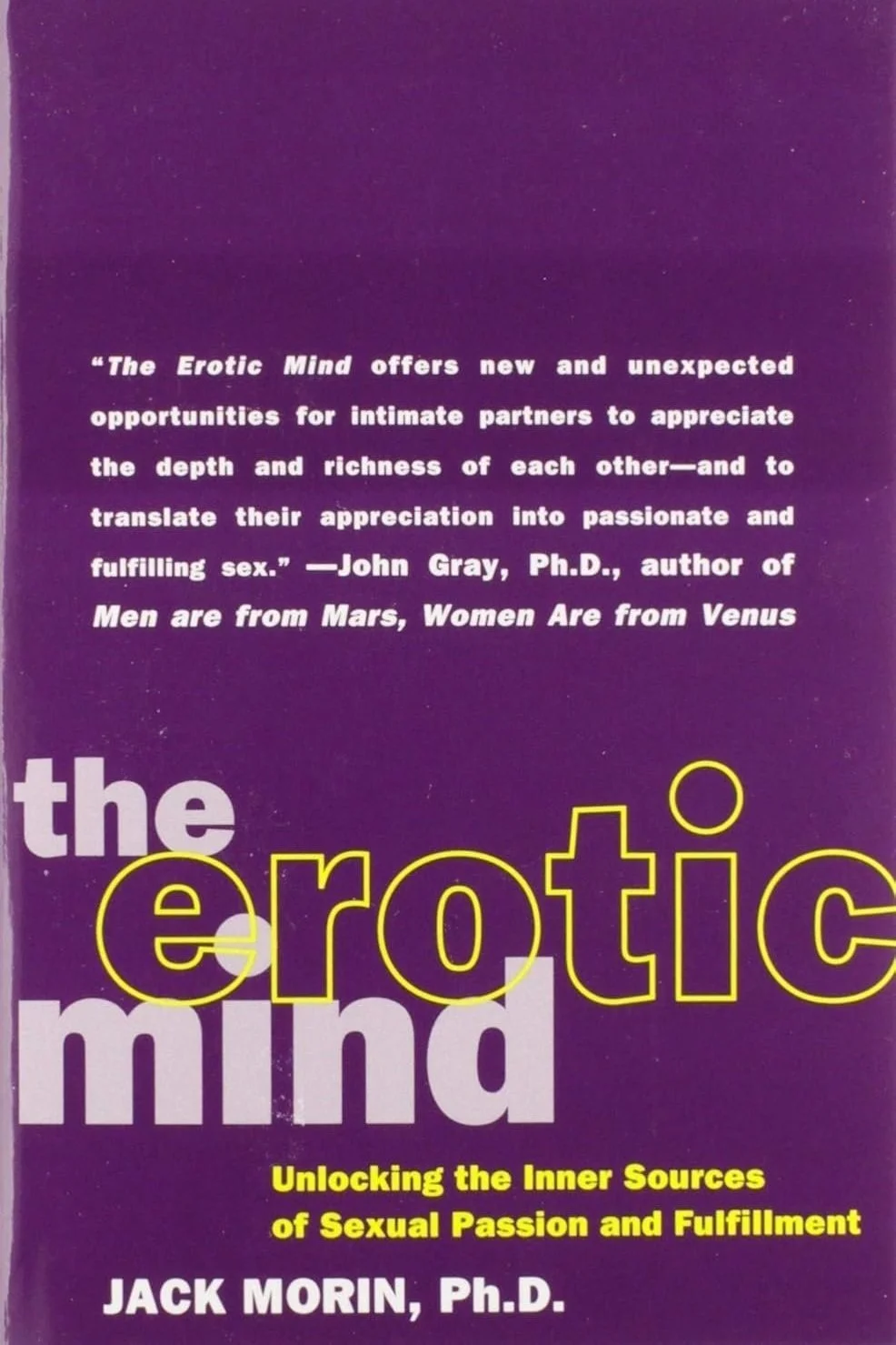 The erotic mind book cover by Jack Morin.
