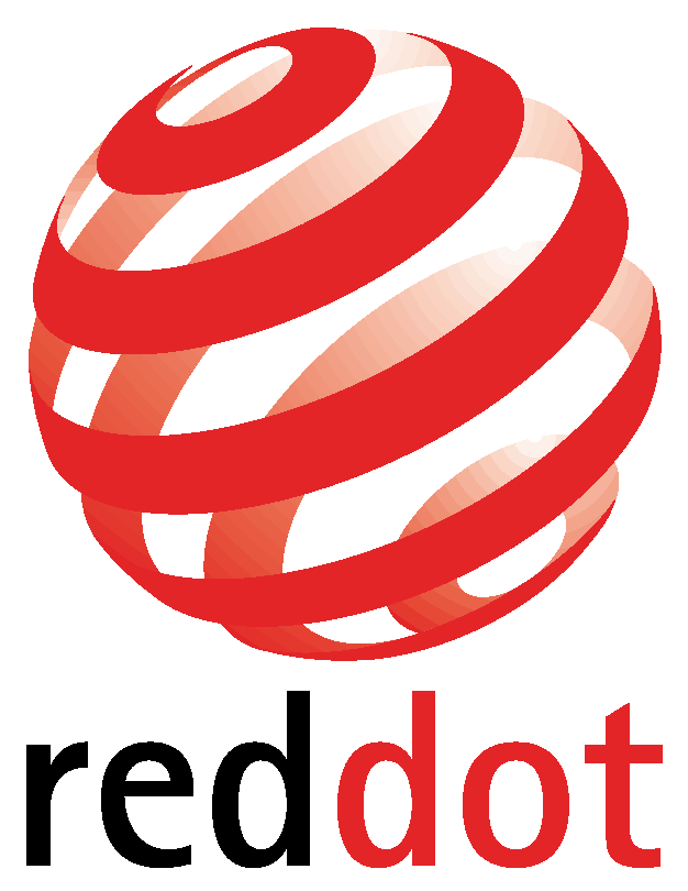 A stylized red and black spherical logo with swirling bands and the word "dot" written in red lowercase letters beneath it.