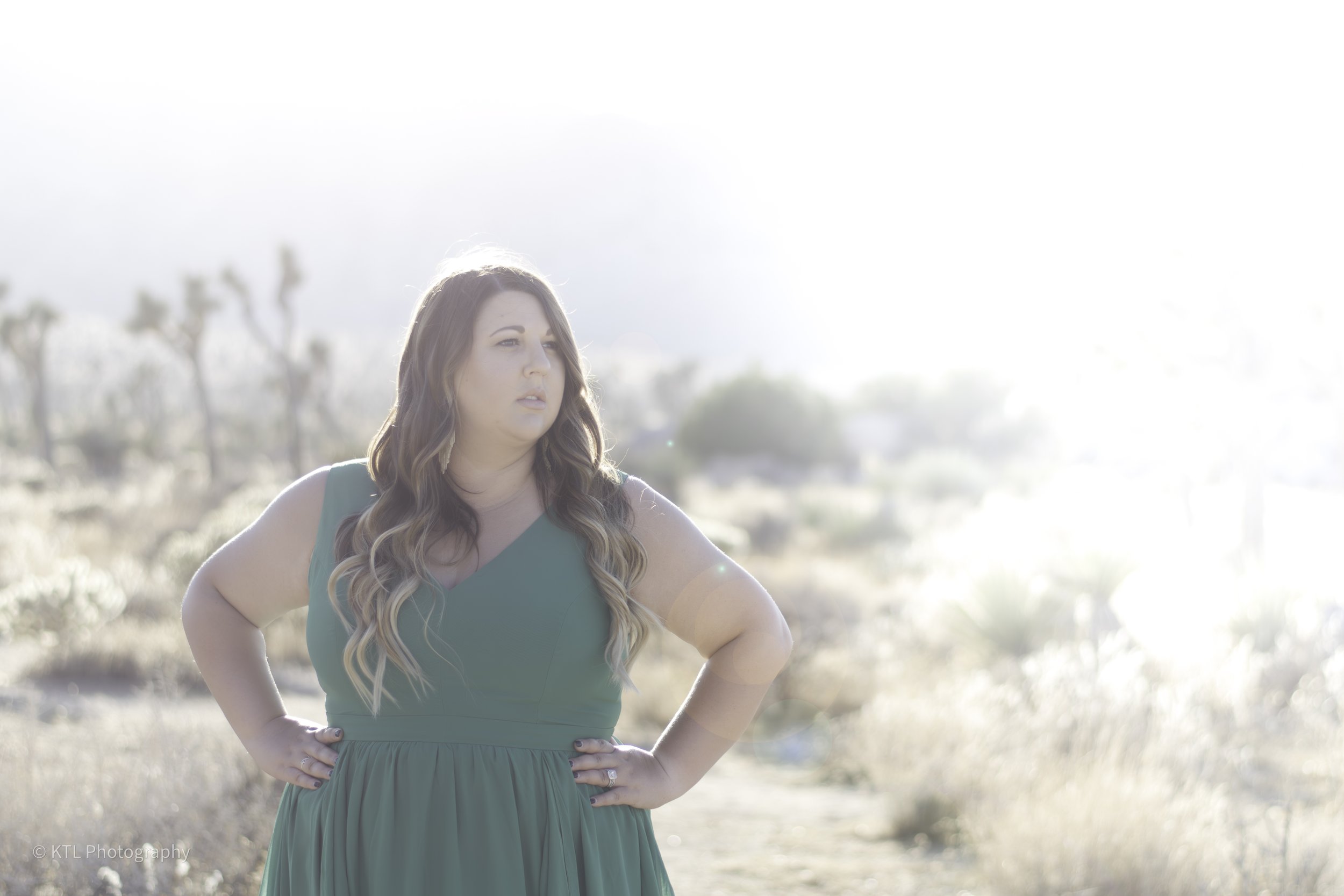 Green Dress Photo Shoot No.3