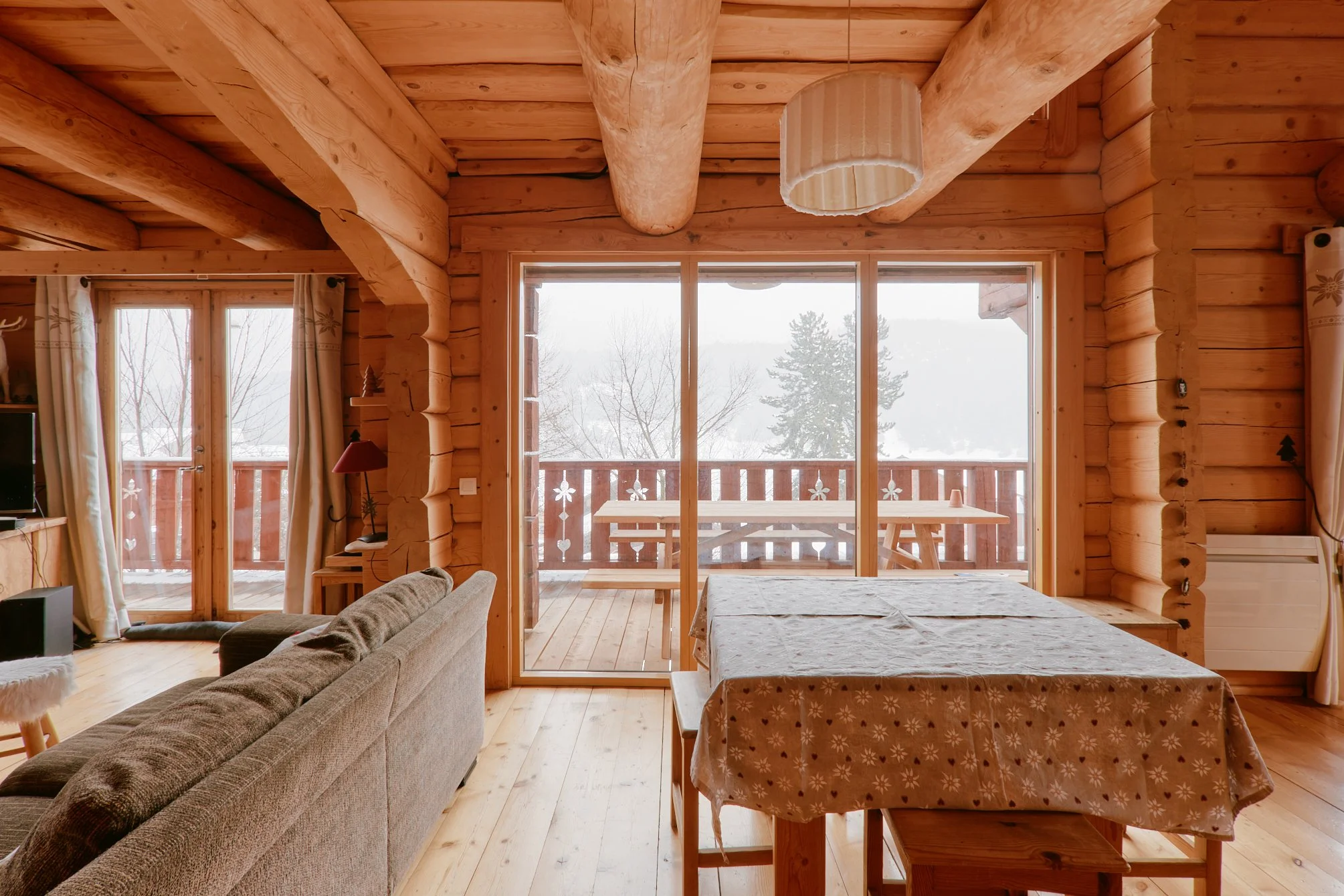 Vue sur le massif du Dévoluy