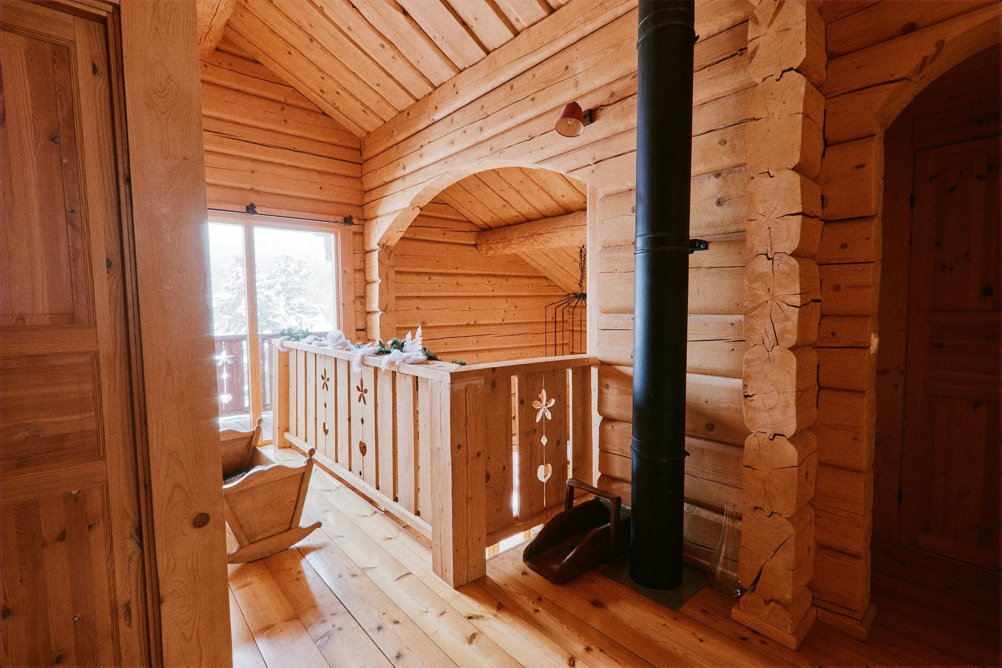 Mezzanine avec dégagement sur la salle à manger