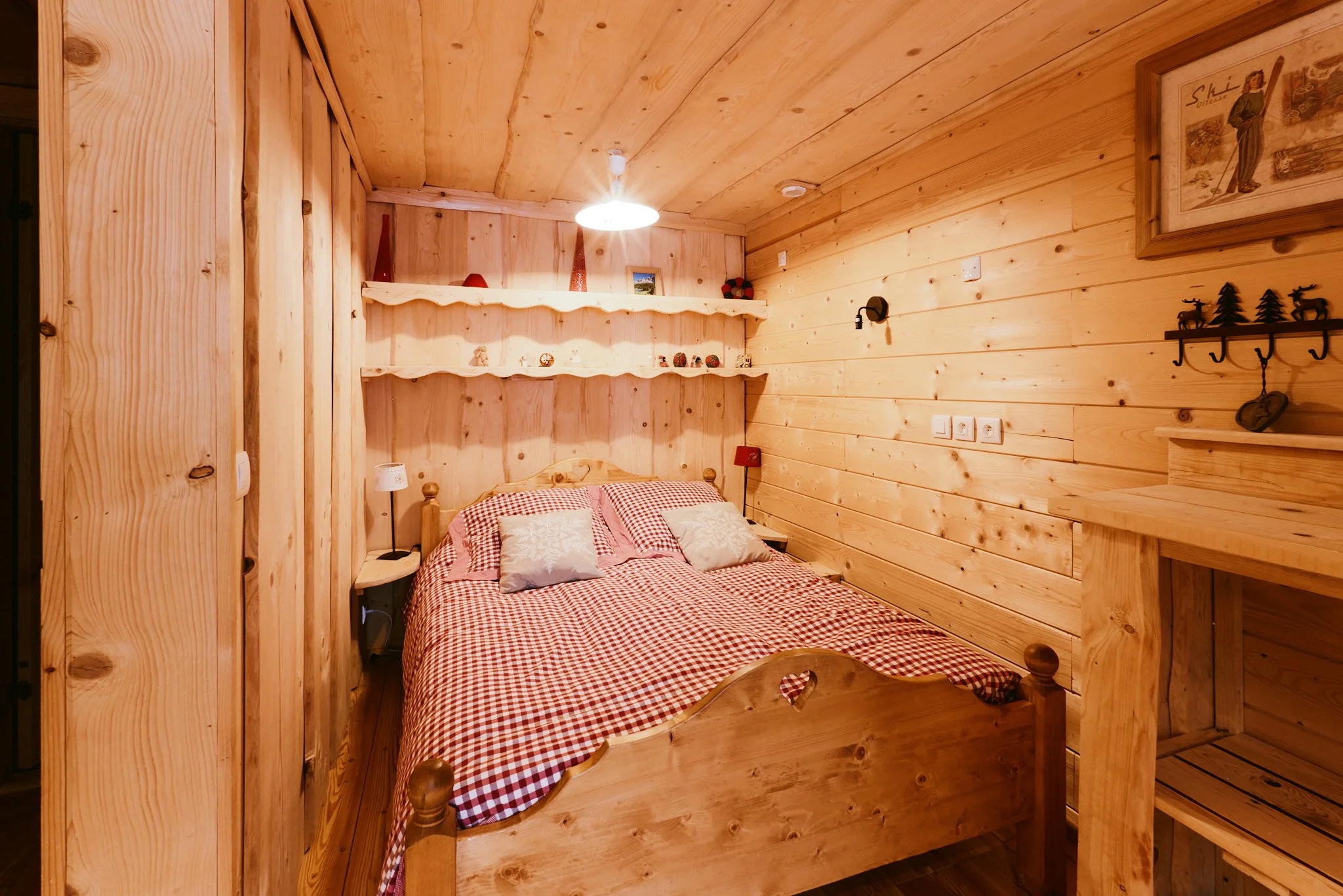 Chambre Double avec Lit 140 + 1 lit à échelle