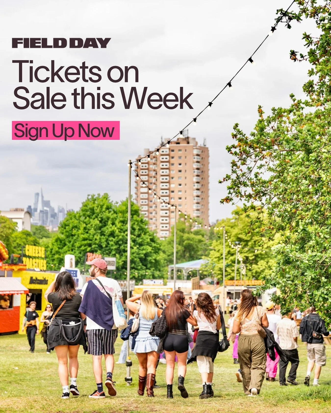 THIS WEEK ↘️

Pre-sale goes live at 10am Wednesday 26th November.

General on sale 10am Thursday 27th November.

Make sure to sign up for first access, and keep an eye out for an email which includes your exclusive pre-sale ticket link!

🔗 Sign up v