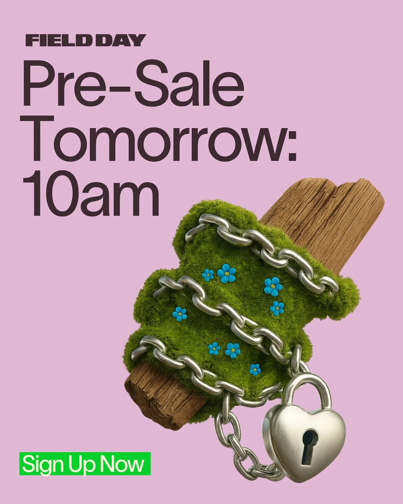 Pre-Sale Opens 10am Tomorrow ⚠️

If Field Day 2026 is on your radar, now&rsquo;s the time to lock it in. Joining pre-sale means early access to our lowest-price tickets before they go public.

Here&rsquo;s what you&rsquo;ll unlock:
🔓 Cheaper tickets