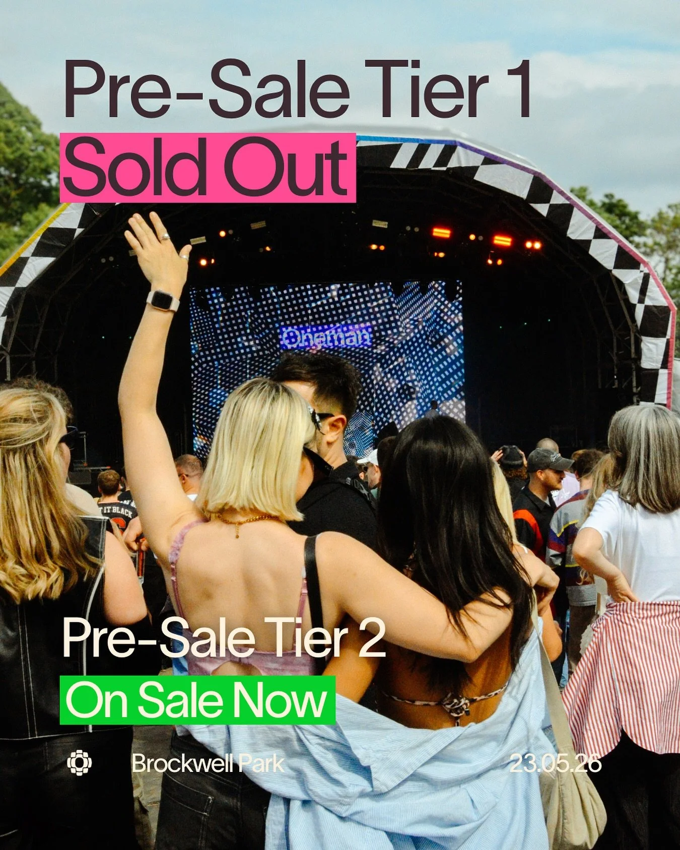 You moved fast - Pre-Sale Tier 1 just SOLD OUT ‼️

Tier 2 is on sale now, but the clock&rsquo;s ticking: access closes 10am tomorrow when general tickets go on sale.

Signed up? Check your link.
Not yet? Join the list now and you&rsquo;ll be sent a d
