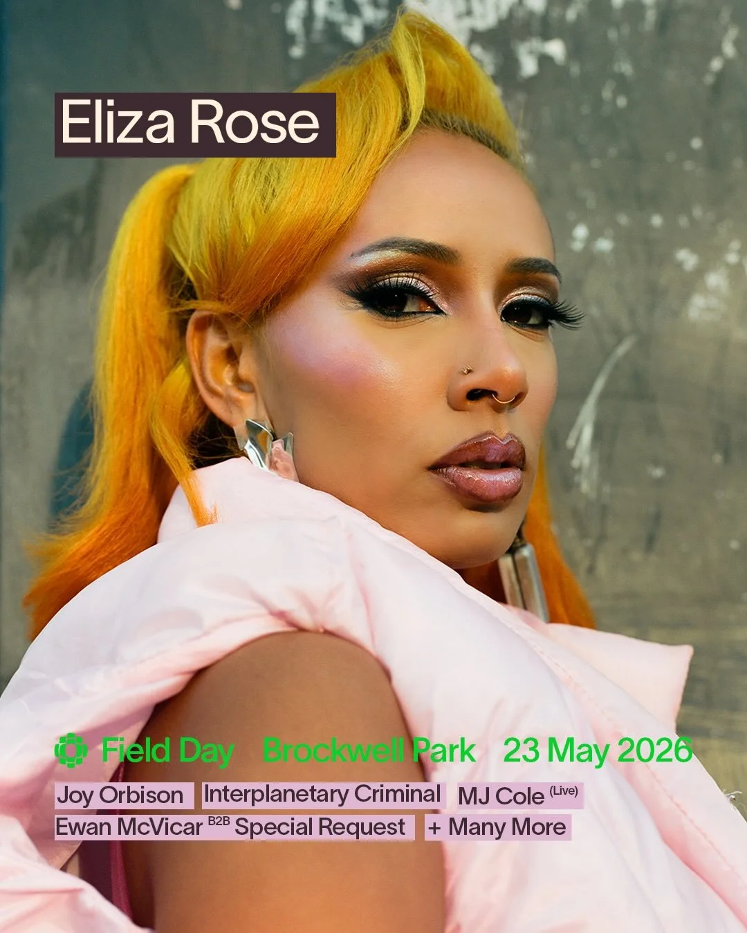 Eliza Rose: FD26 Bound

Eliza Rose is proof that there&rsquo;s magic within UK underground club culture. The vocalist, producer and DJ dropped the worldwide smash &lsquo;B.O.T.A (Baddest Of Them All)&rsquo; 

With MOBO and Brit nominations, plaques, 