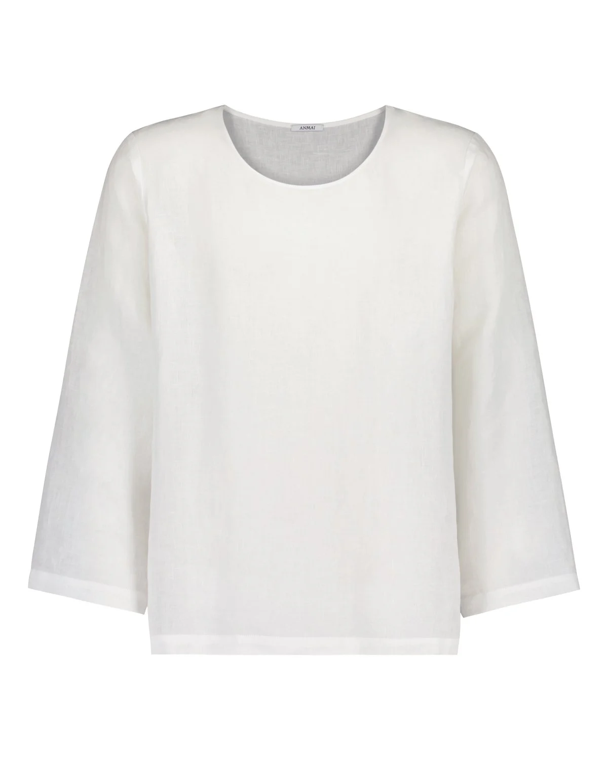 Mai Shirt Linen White_Front.jpg