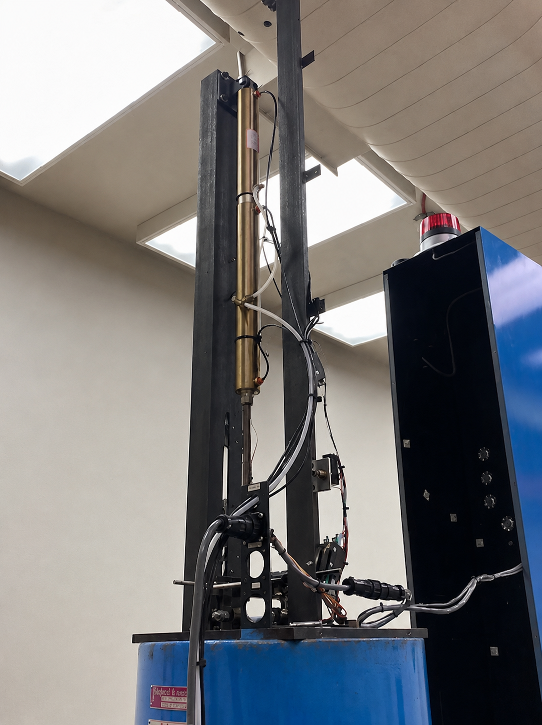 ATOM SPEC performing irradiator preventive maintenance and radiation equipment service inspection