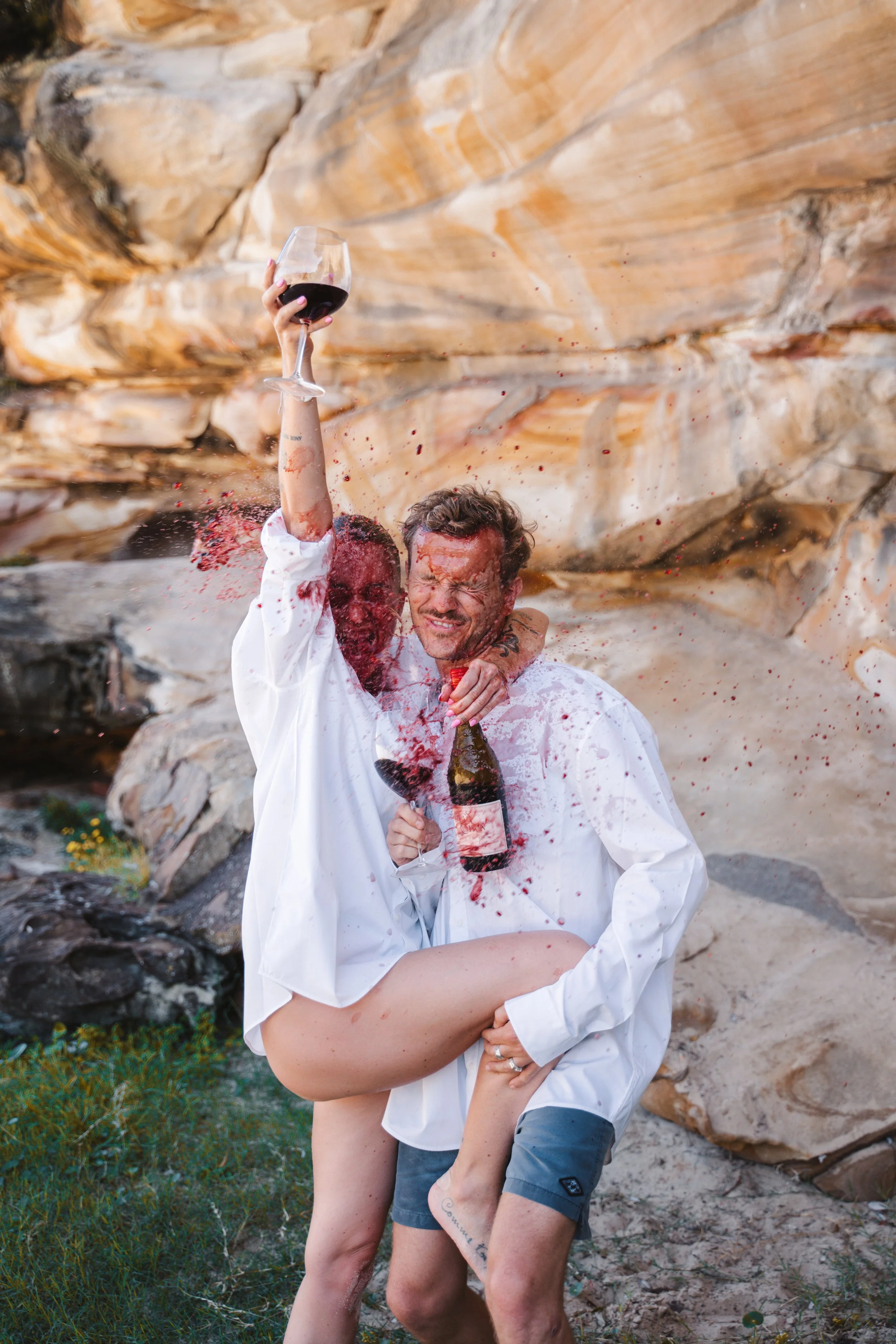 Red wine casa copain shoot