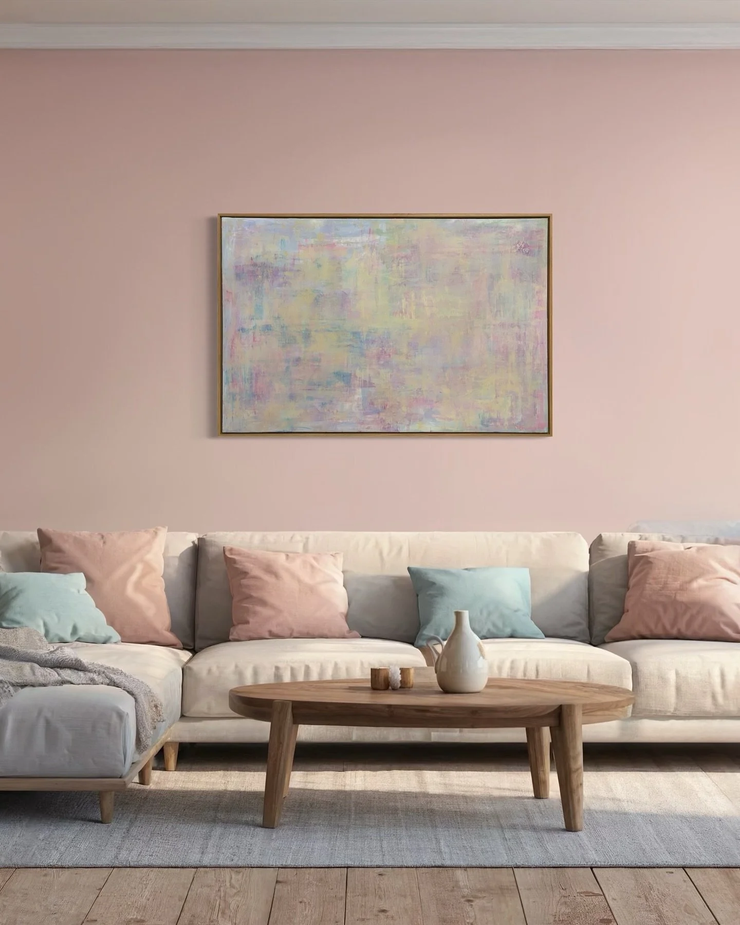 Das Bild mit den Ma&szlig;en 80x120 cm hei&szlig;t Tr&auml;umerei! Das besondere an diesem Bild ist u.a., dass nur bei einem bestimmten Lichteinfall ein gr&ouml;&szlig;erer Notenschl&uuml;ssel rechts zu sehen ist! Der ist auf einem Foto leider nicht 