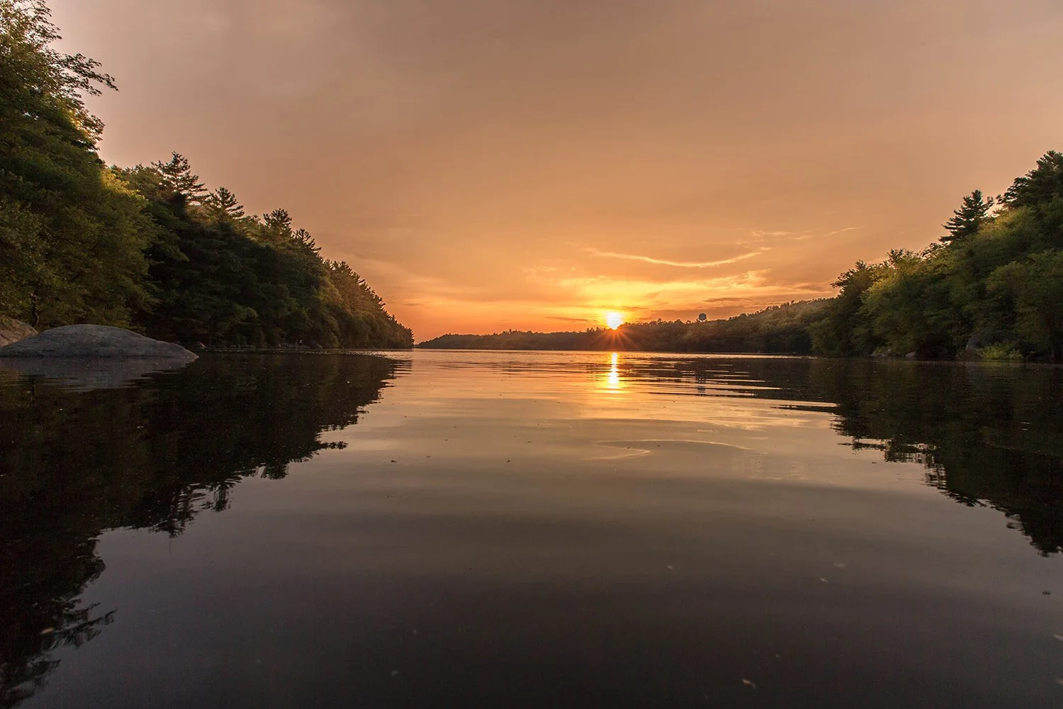 LyyWoodsWaldenPondSunsetGlass copy.jpg