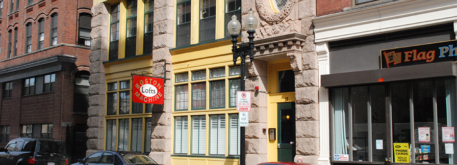 Image of commercial faced