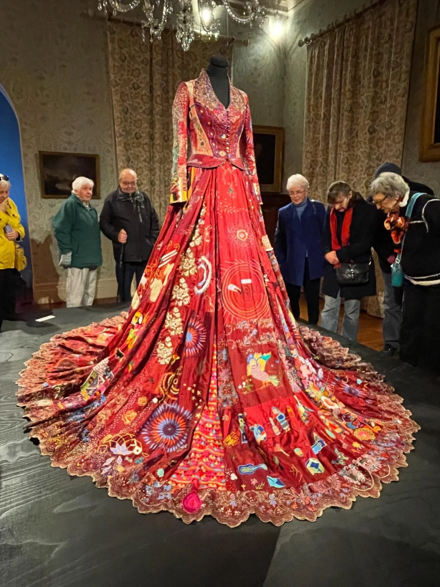 Sharing its message of unity, peace, love and cross cultural connection, for just over a month we&rsquo;ve had the amazing opportunity to host the Red Dress at Killerton, close to where I live.
 
The Red Dress is 14 years in the making, has been crea