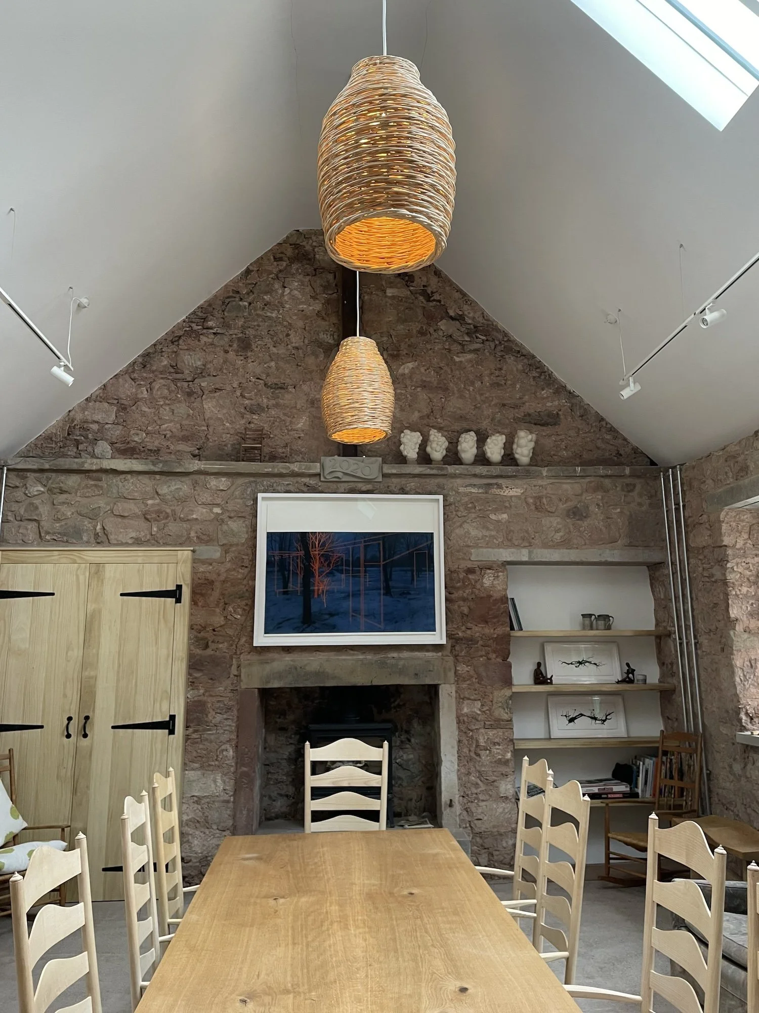 Bell Lampshades Lit Marchgmont Creative Spaces.jpeg