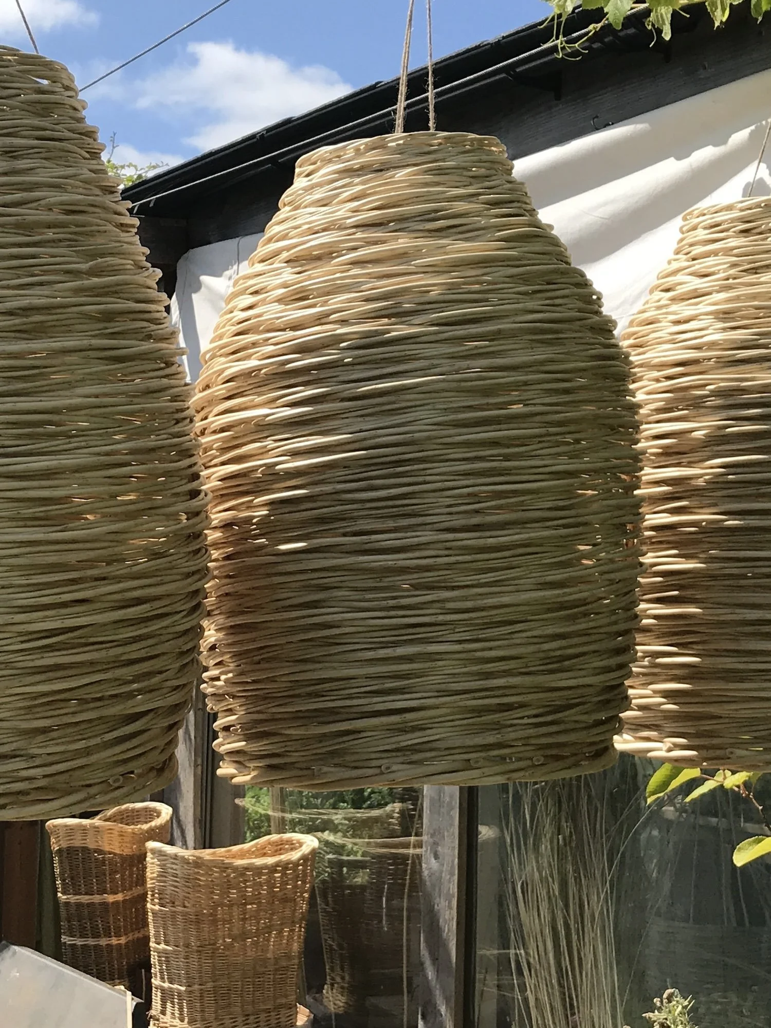 Marchmont Creative spaces bell lampshades close up 1.JPG