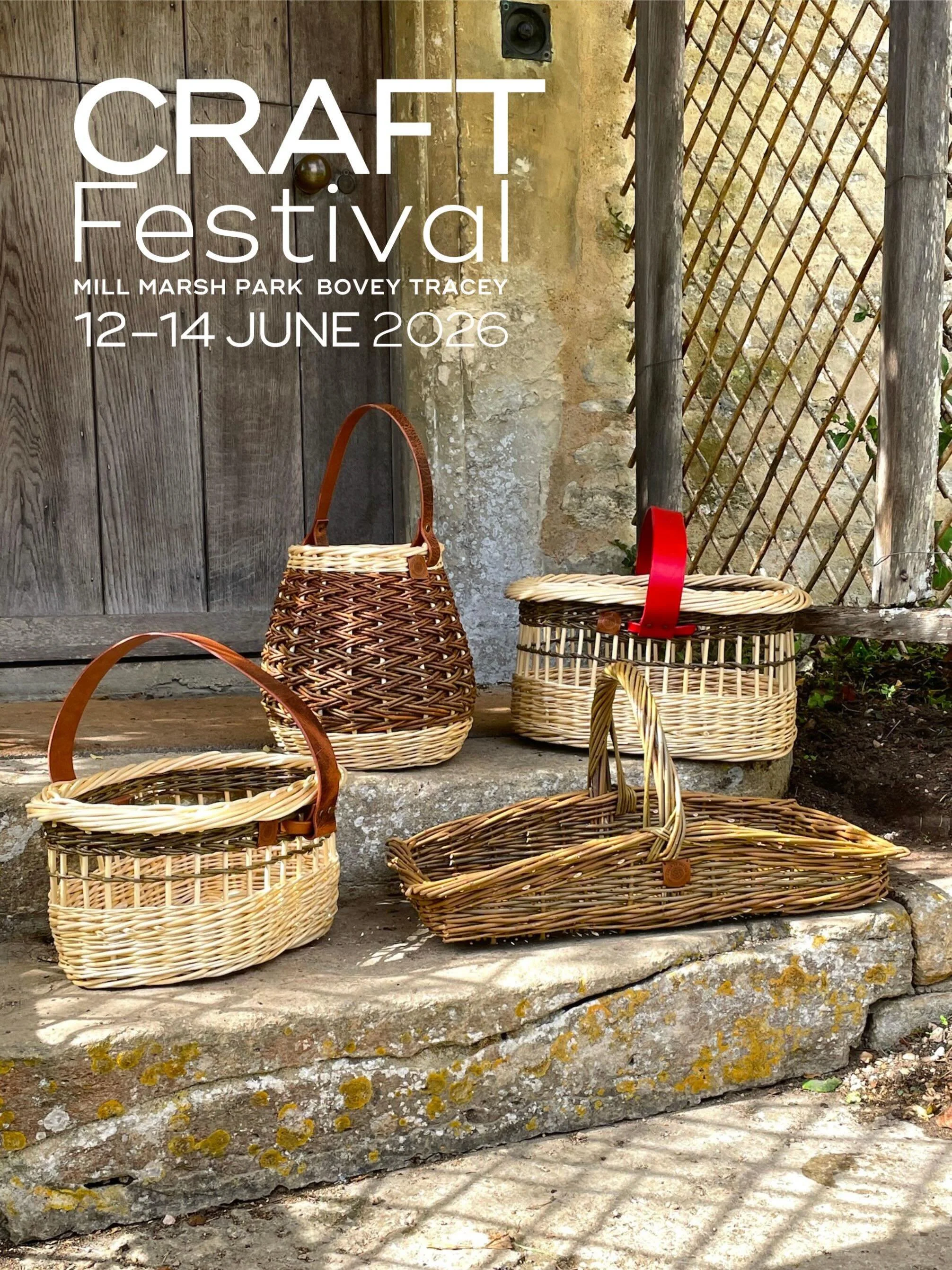 With 2 days to go before Craft Festival opens here&rsquo;s a preview of more baskets and bangles that I&rsquo;m showcasing in Marquee B, Stand 2. Looking forward to seeing you! 

Craft Festival, Bovey Tracey, Devon, 12th - 14th June. @craftfestival @