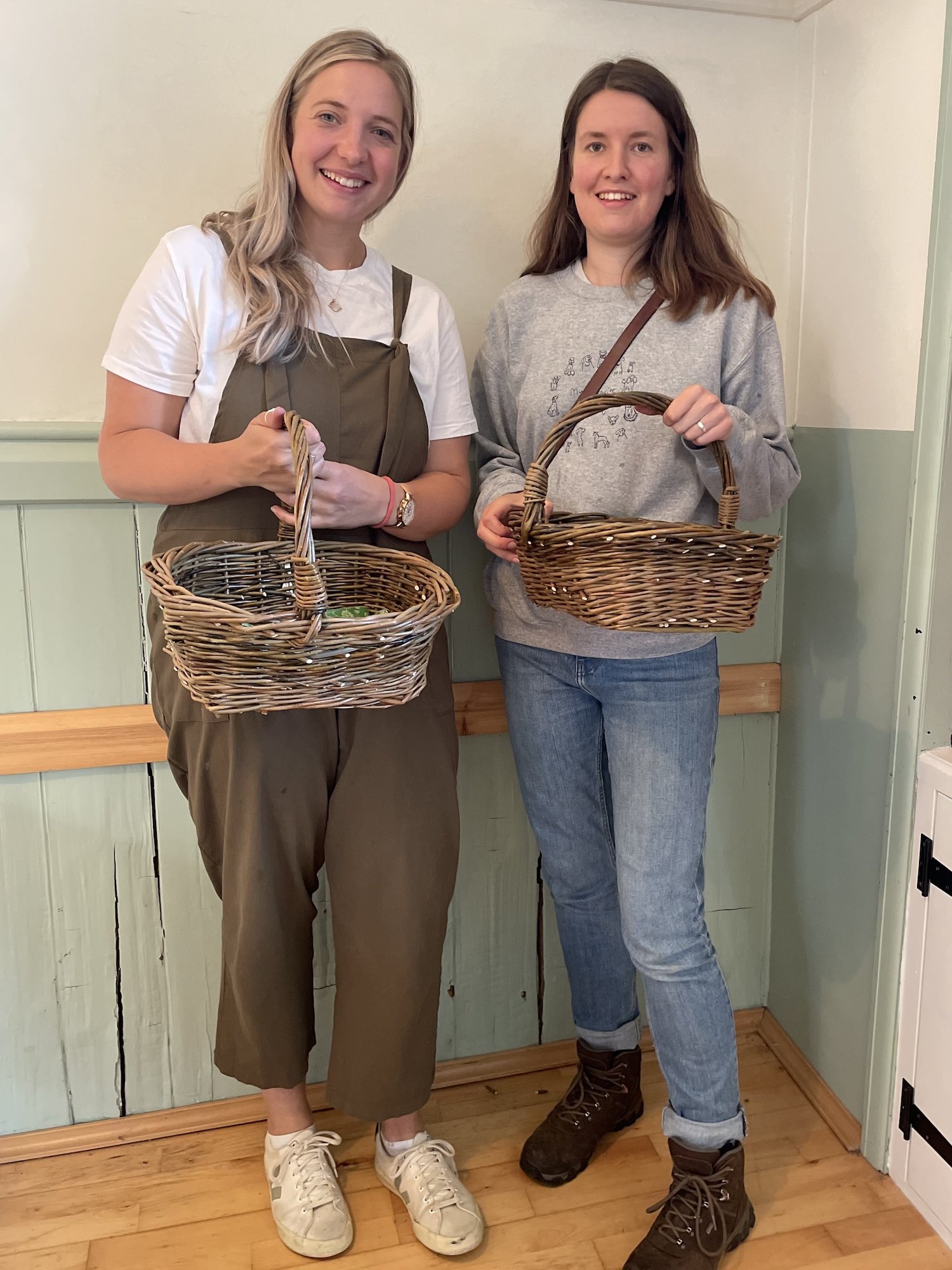 Garden Workshop finished baskets with participants .jpeg