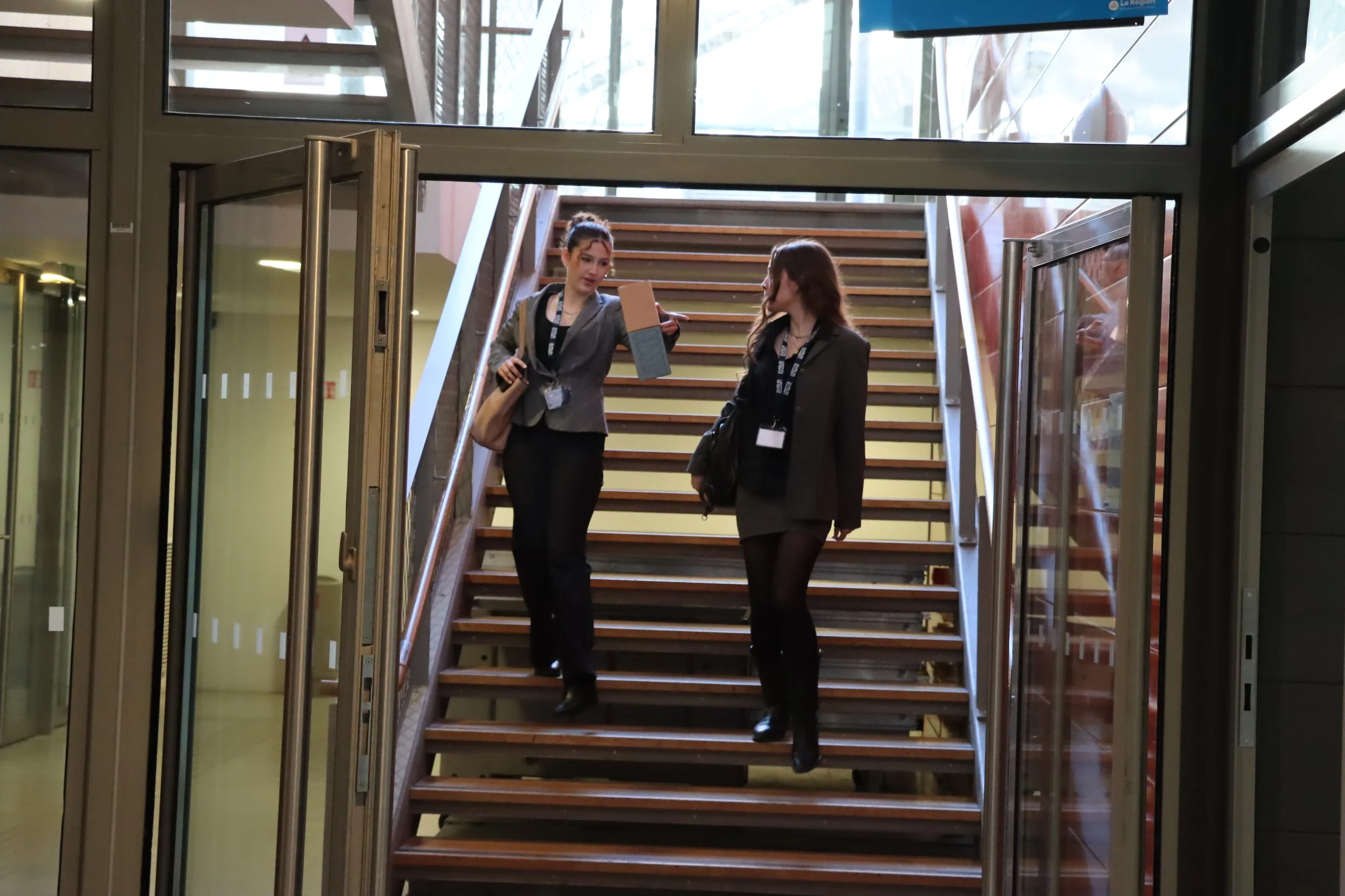 Chairs walking down stairs.JPG