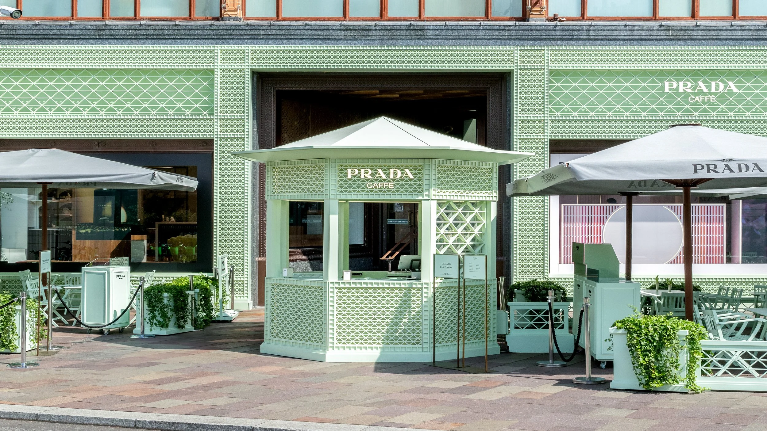 Prada Caffe Harrods Summer