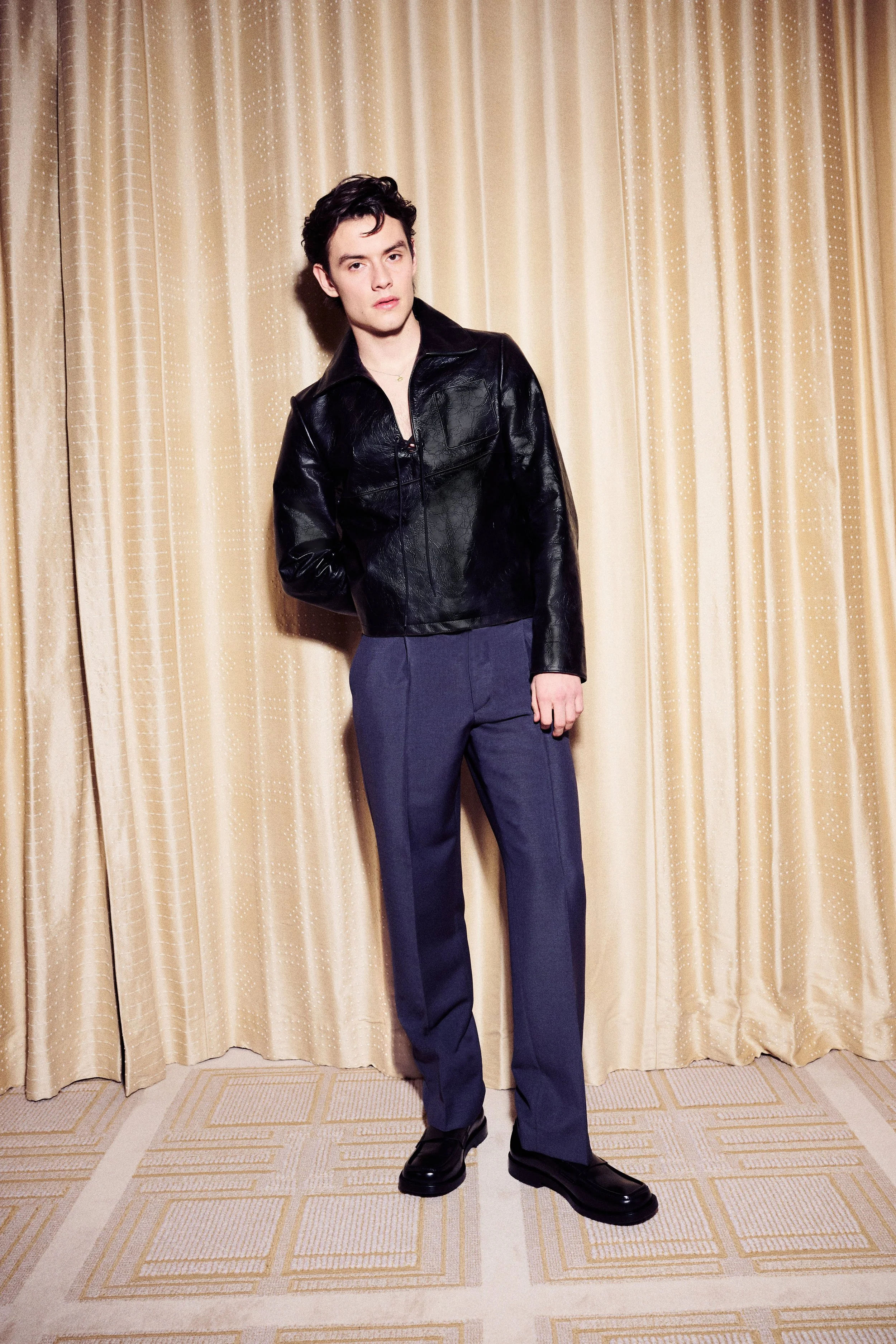 Louis Partridge Fashion Awards Prada