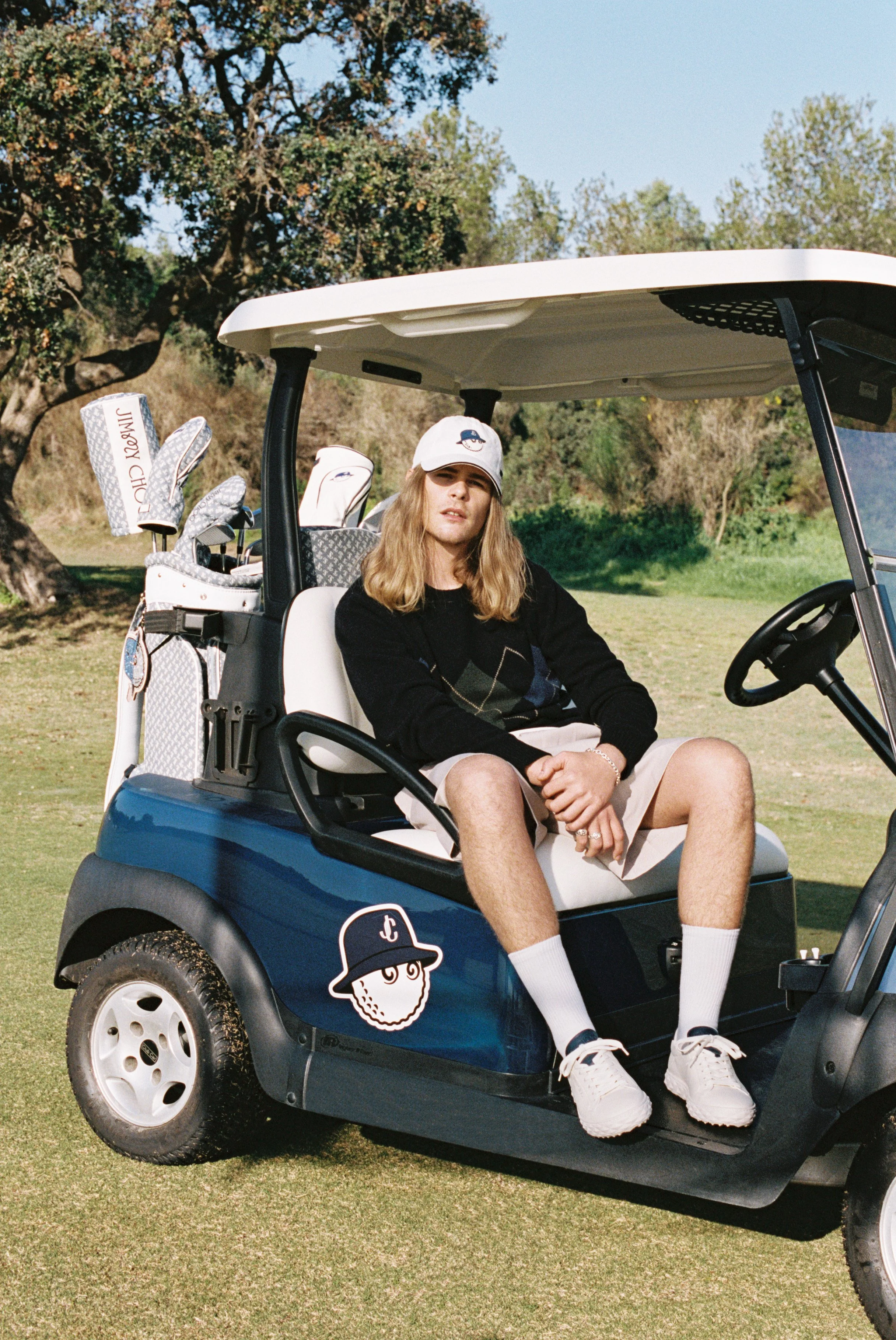 Jimmy Choo x Malbon Golf buggy