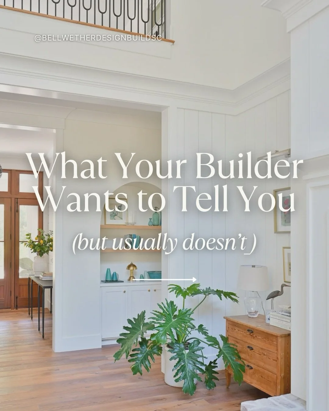 What your builder wants to tell you&hellip; but usually doesn&rsquo;t. 👀

Swipe through for the things no one talks about until you&rsquo;re already mid-build &mdash; from budgets that will shift, to timelines, selections, and about a hundred moving