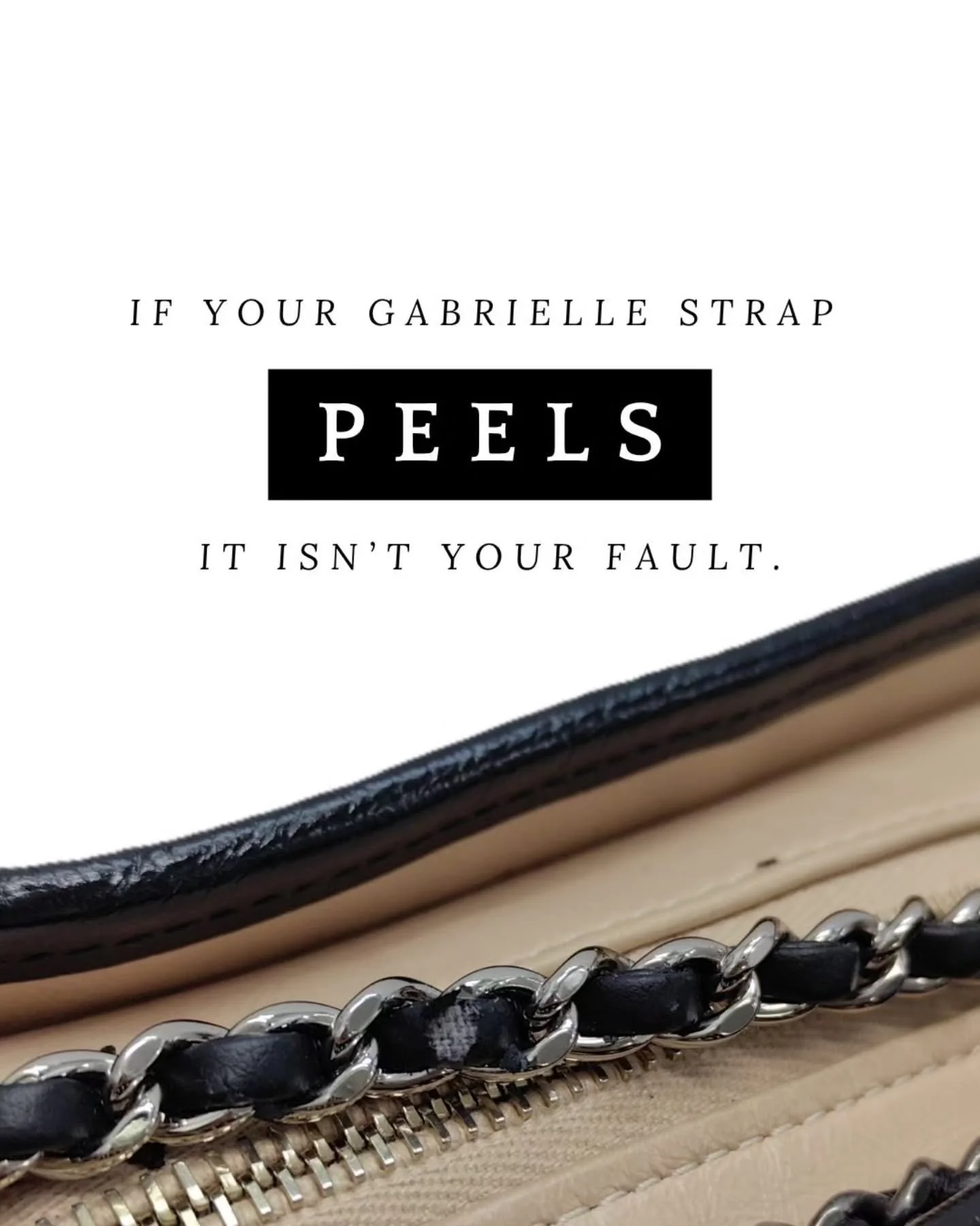 The ultimate heartbreak 💔

You got your dream bag, worn it, kept it only to find out it's peeling all over your shirt, cupboard and floor. You think it's your fault. But we're here to tell you that it isn't! The material is less like leather, and mo
