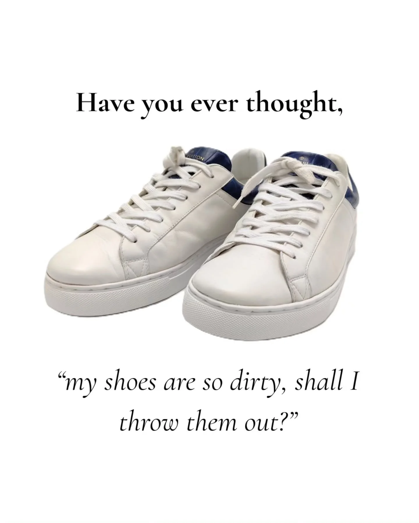 Kasut lama, tapi fit dia lagi best dari yang brand new.

That's the thing about shoes you've had for years &mdash; they've already done the hard work of moulding to your feet. Buang or not to buang? Kalau buang, sakit hati &amp; hard to find a new pa