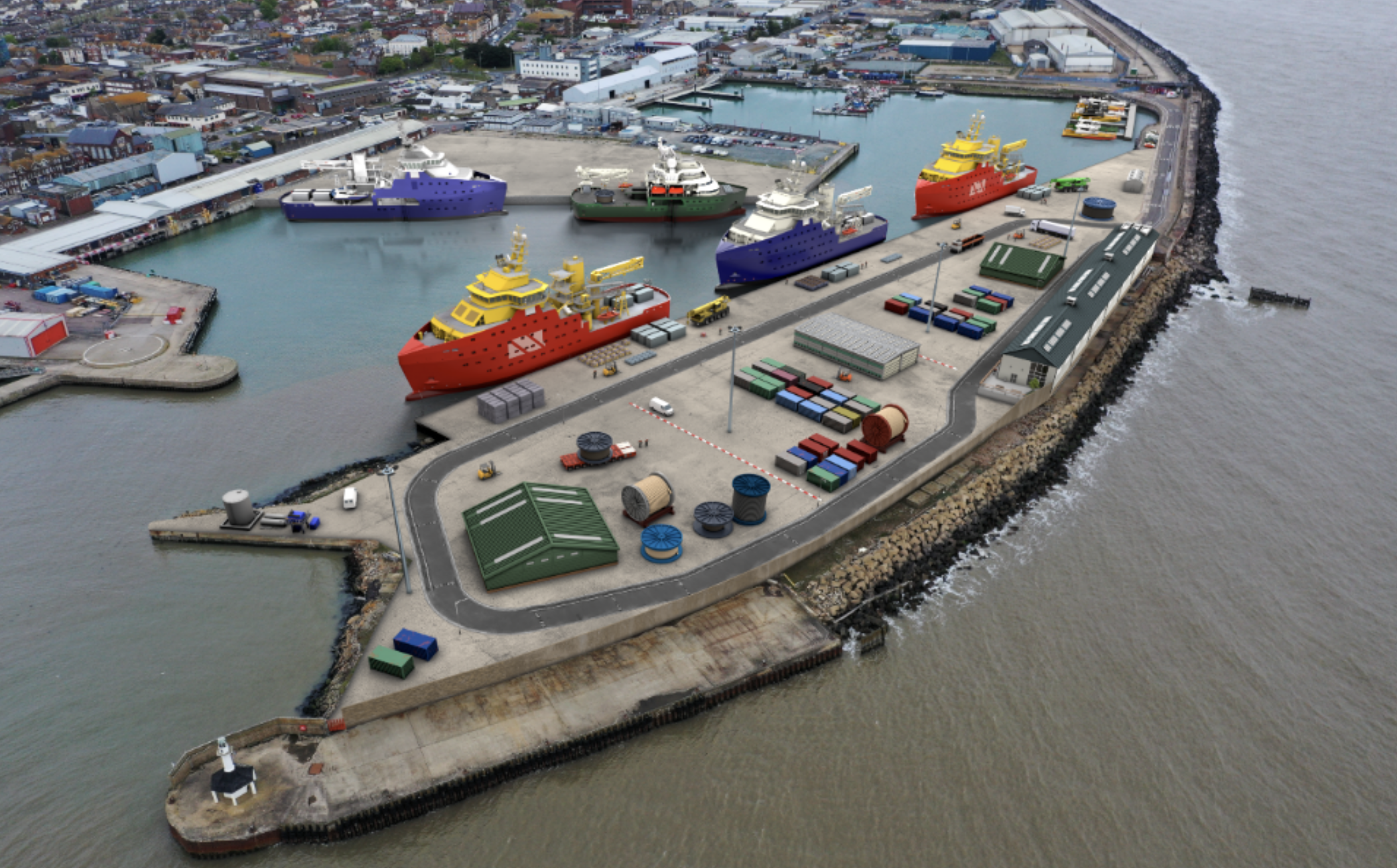Port of Lowestoft secured by RWE for wind construction