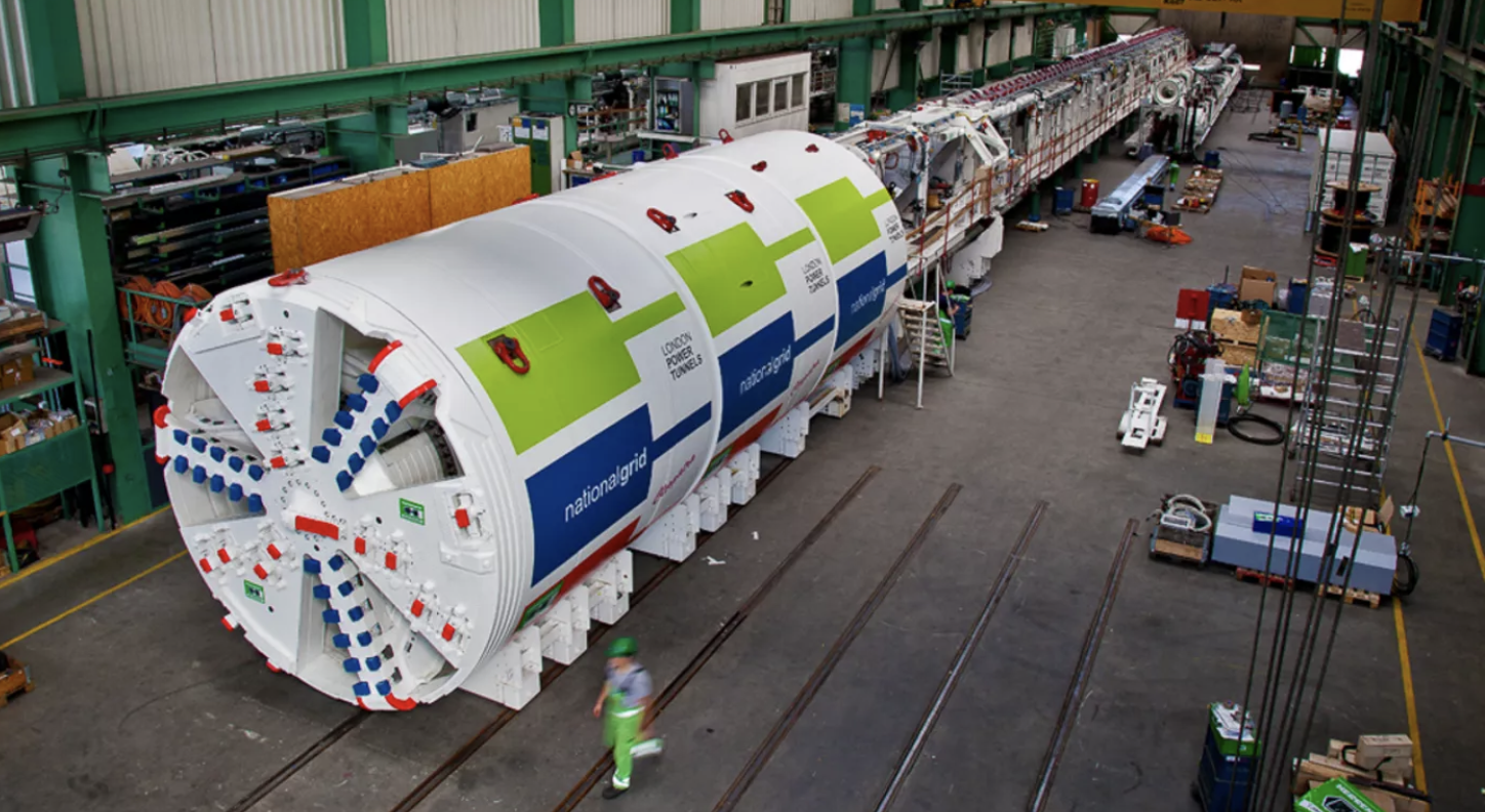 National Grid reaches halfway point of new Thames electricity tunnel
