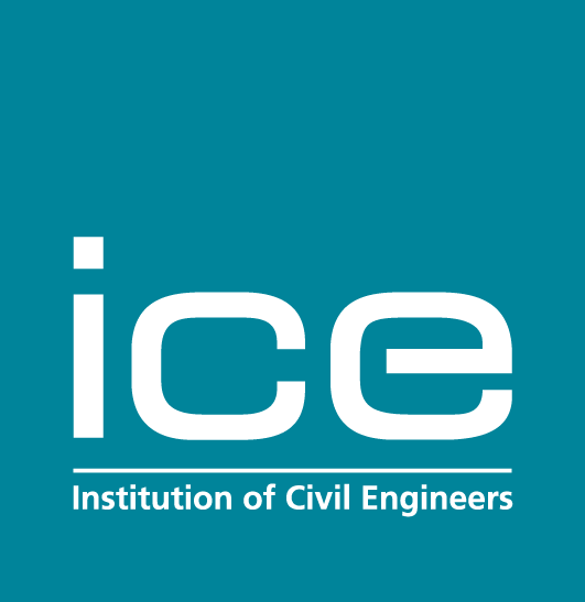 Logo of the Institution of Civil Engineers with the word 'ice' in large letters and the full name underneath.