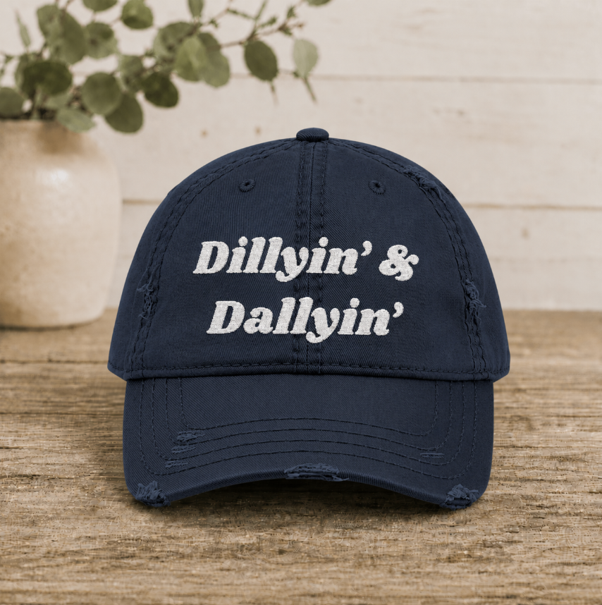 Dilly Dally Distressed Hat