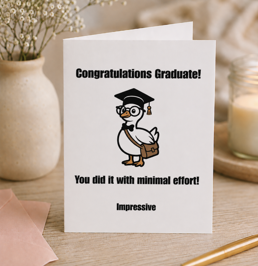 Minimal Effort Grad