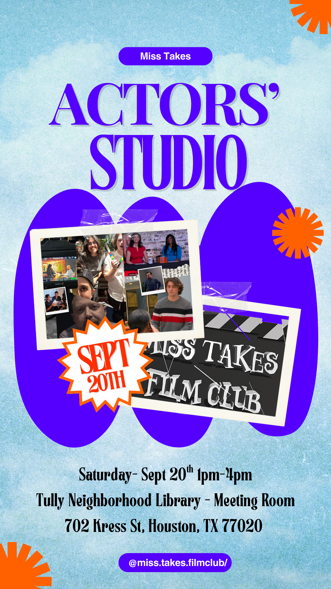 Miss Takes Actors' Studio
