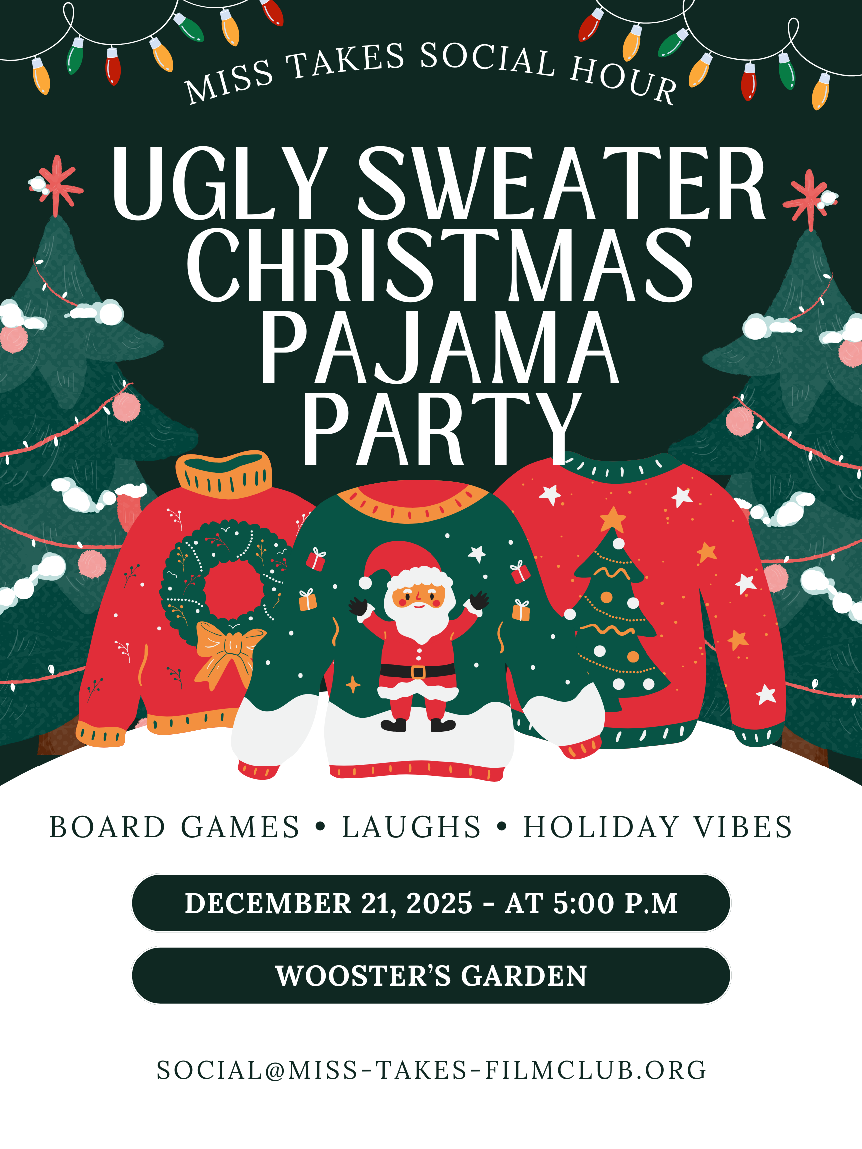 🎄 December Miss Takes Social Hour