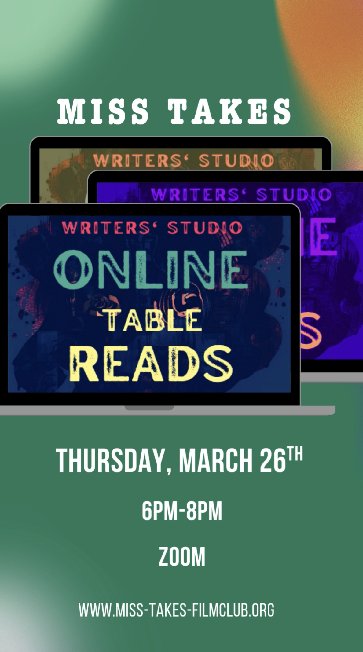 Miss Takes ONLINE TABLE READ