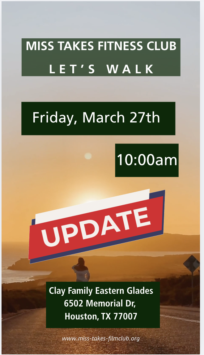 Miss Takes Fitness Club – Walking 