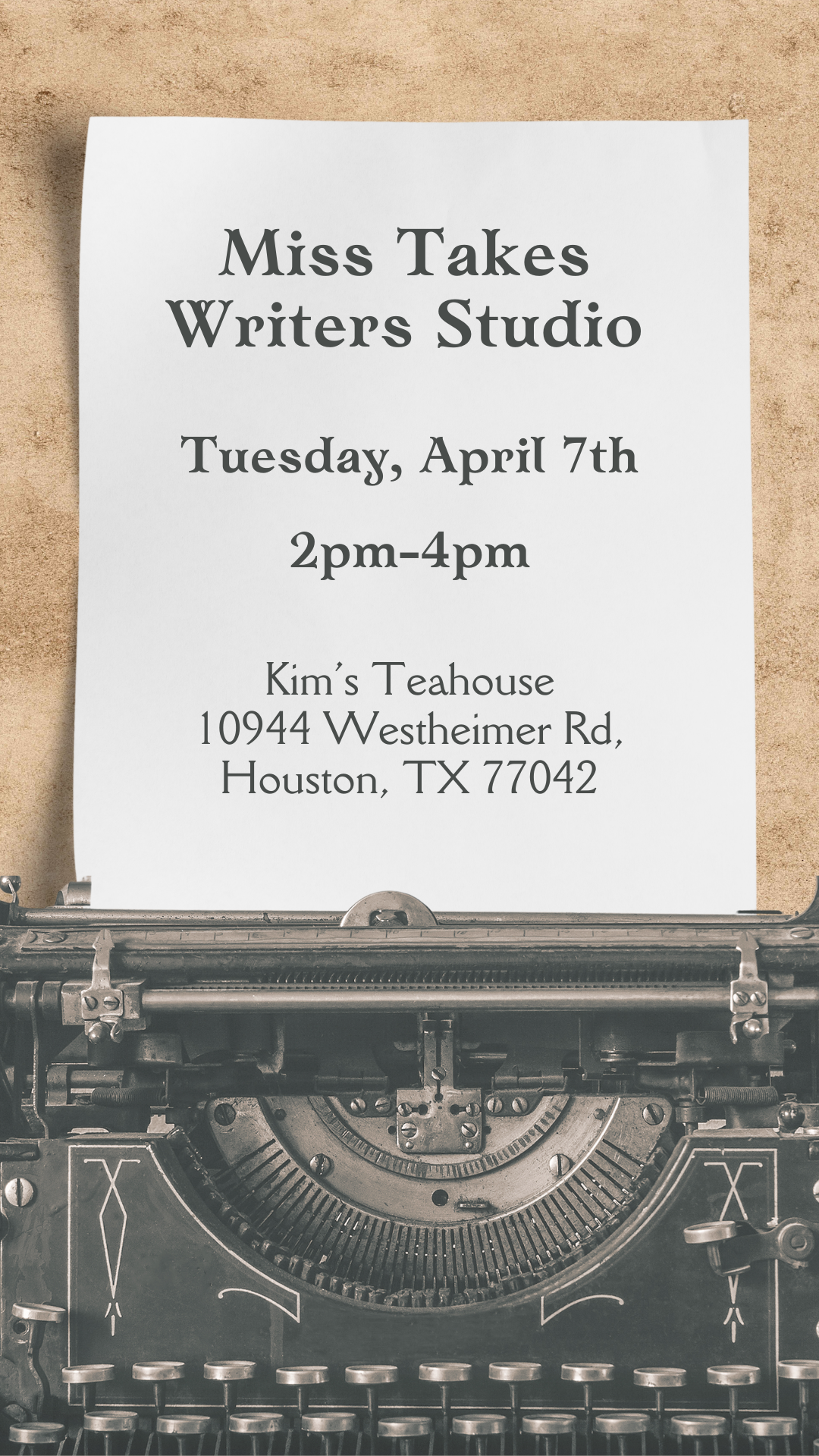 Miss Takes Writers Studio