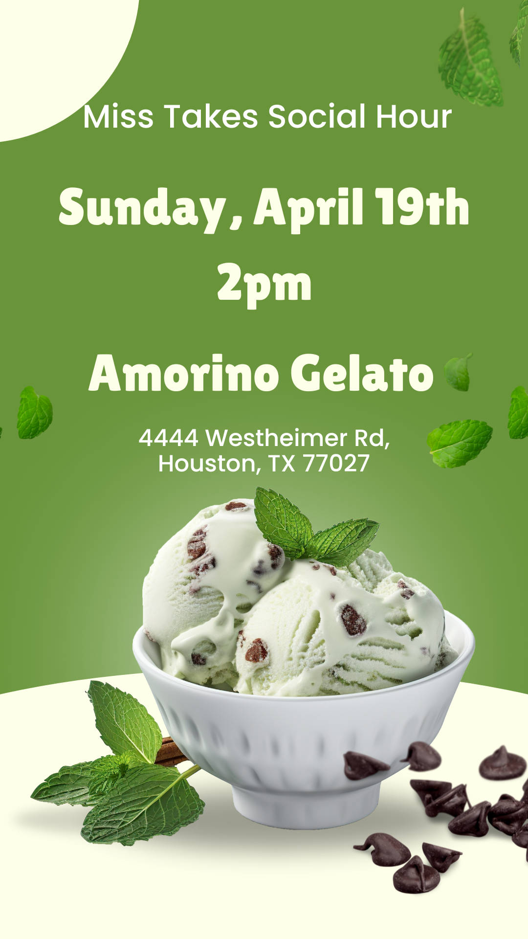 Miss Takes Social Hour