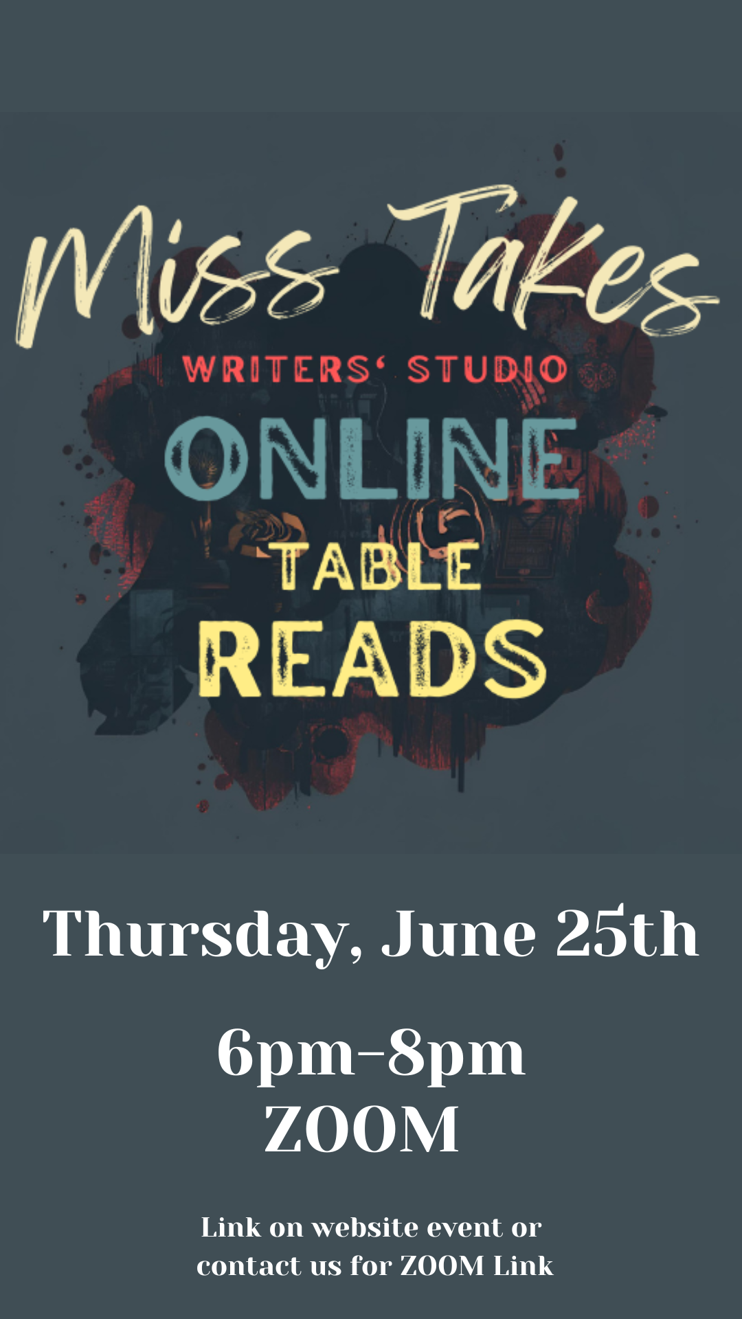 Miss Takes ONLINE Table Reads