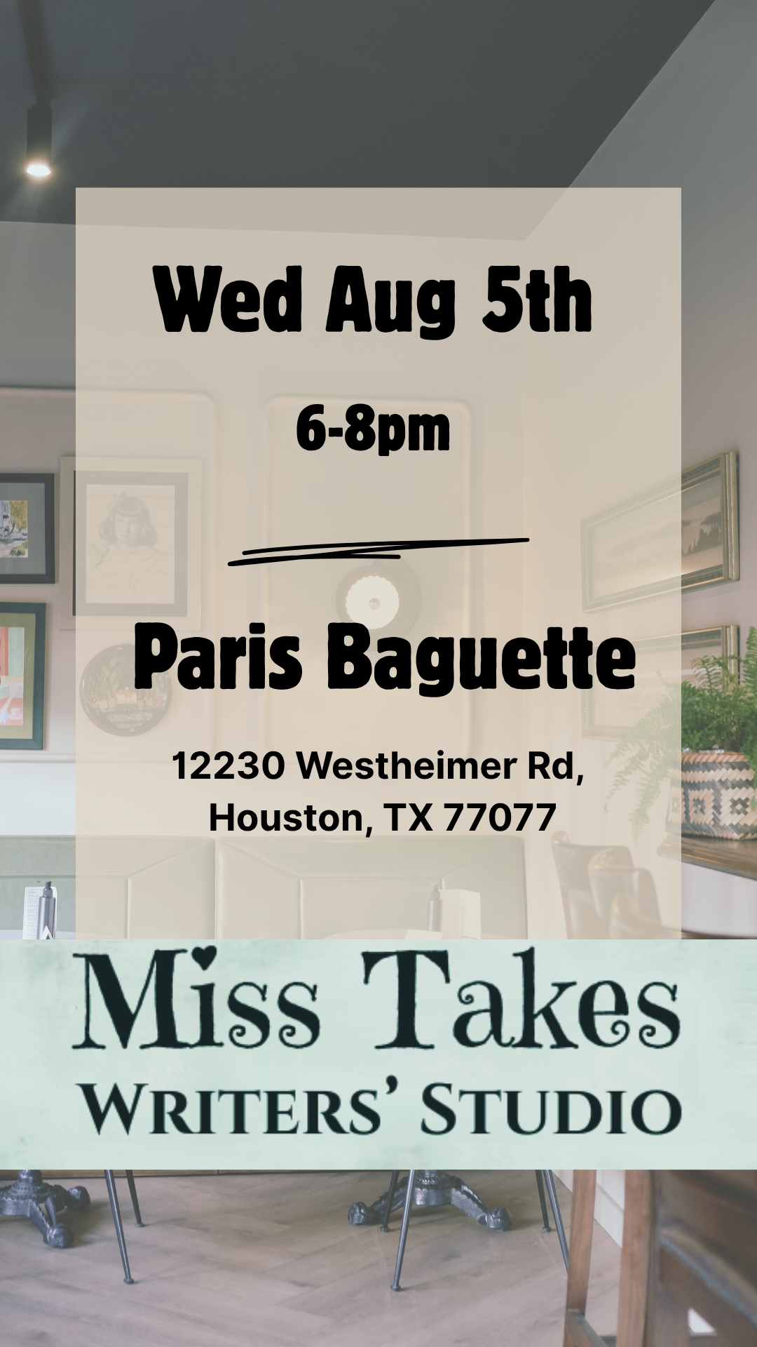 Miss Takes Writers Studio