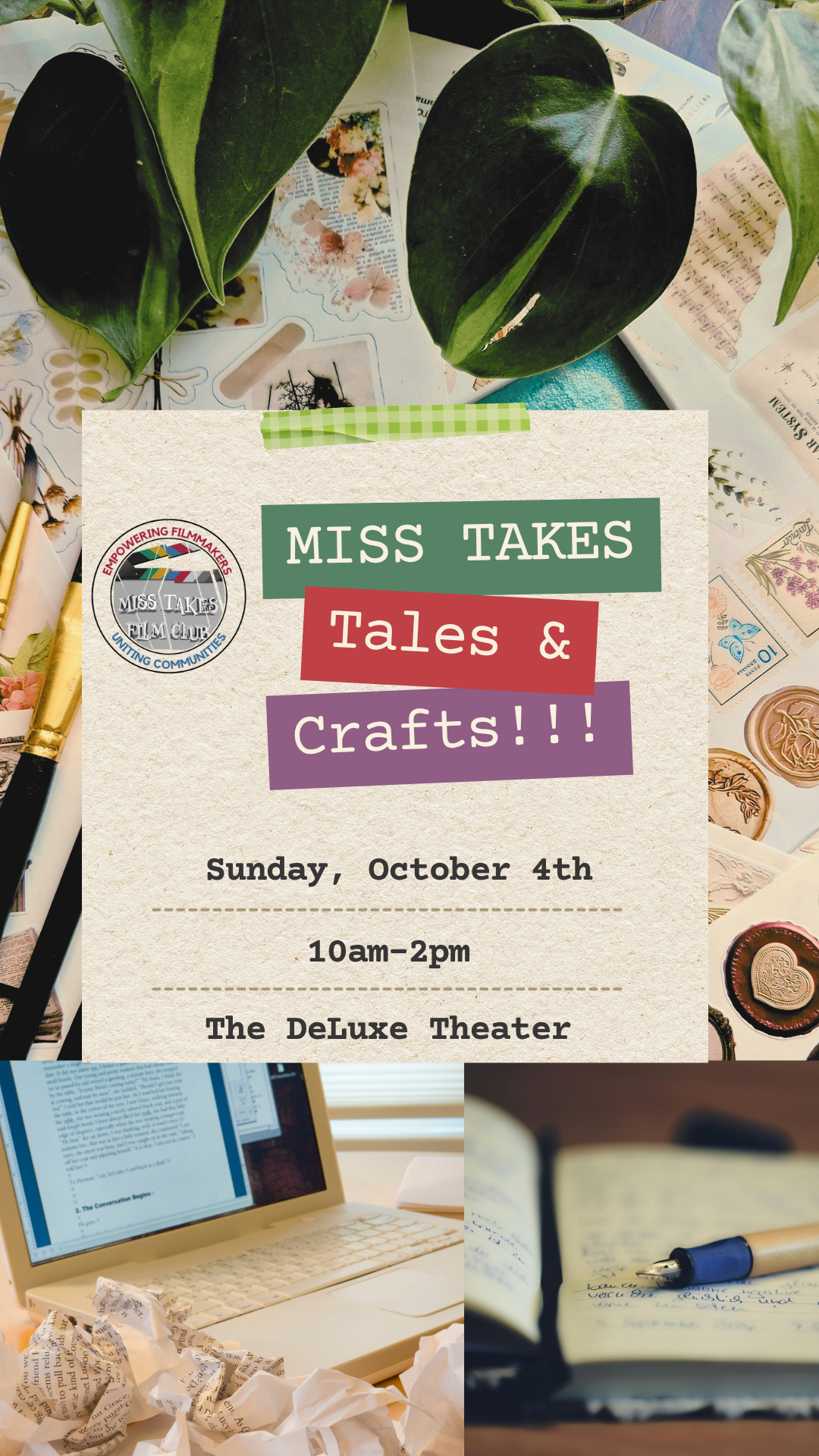 Miss Takes Tales &amp; Crafts: Houston Cinema Arts Festival 