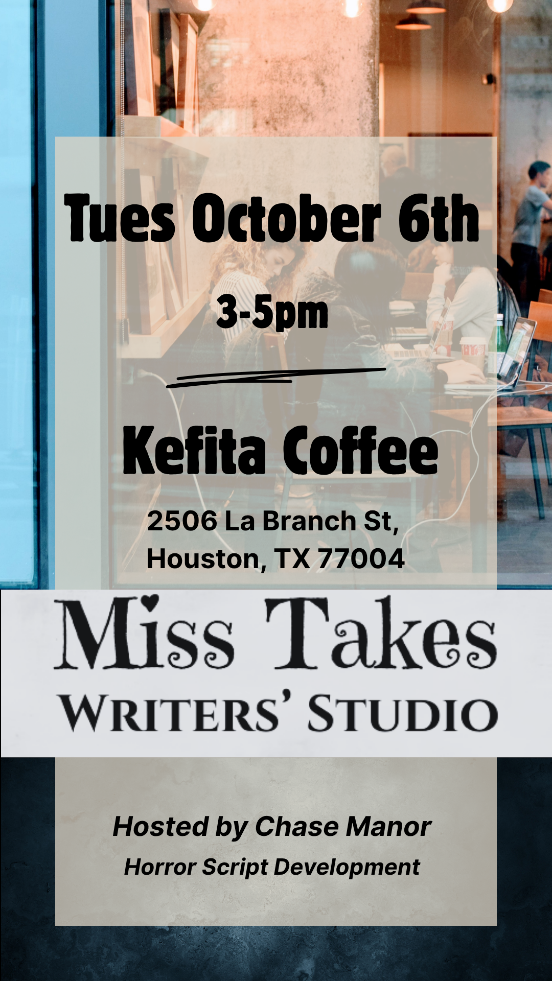 Miss Takes Writers' Studio 