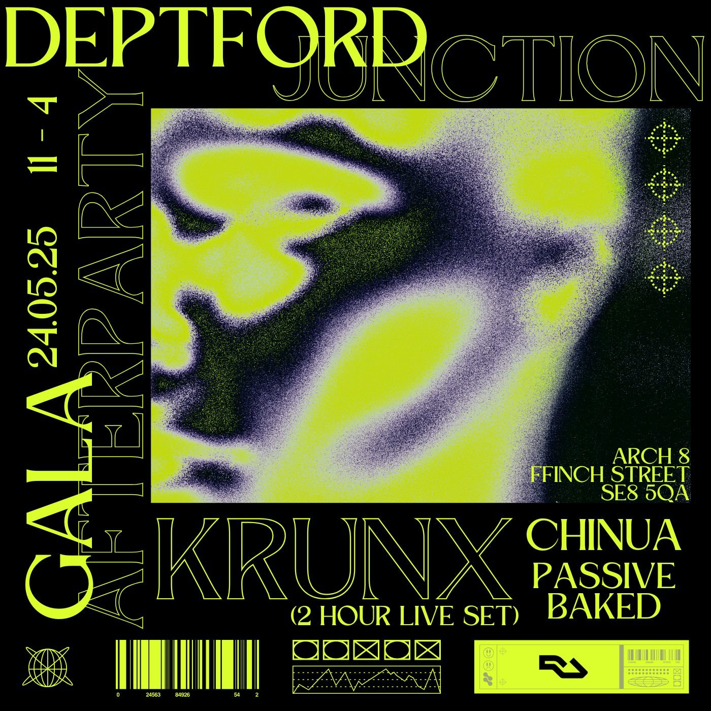 Gala Afterparty: Krunx, Chinua + Passivebaked