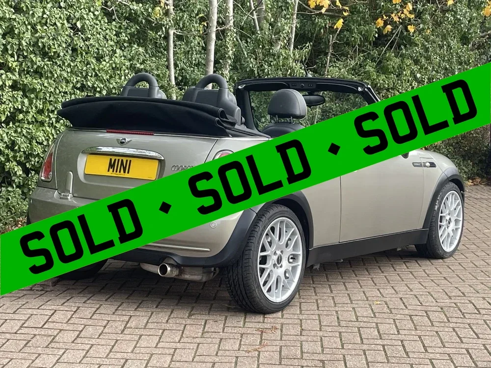 Mini Cooper Sidewalk [NOW SOLD]