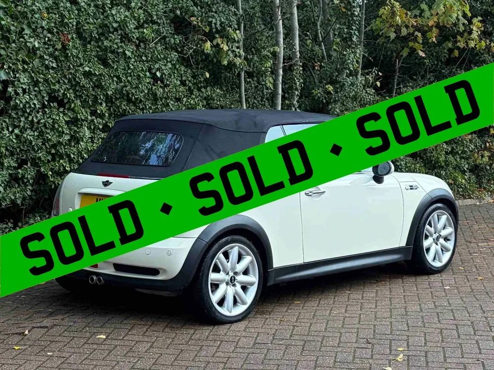 Mini Cooper S Convertible [NOW SOLD}