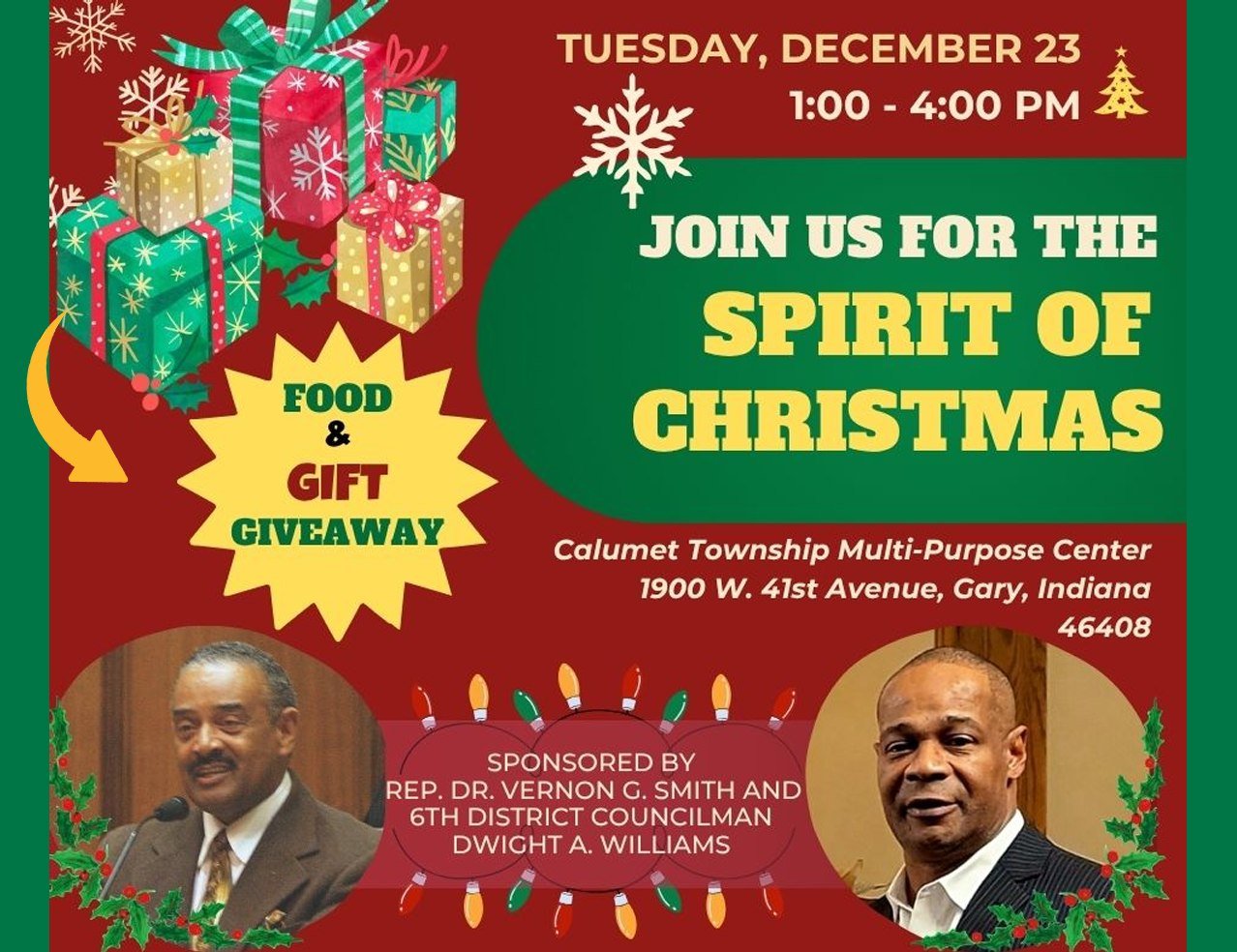 Smith asks for donations, volunteers for Spirit of Christmas