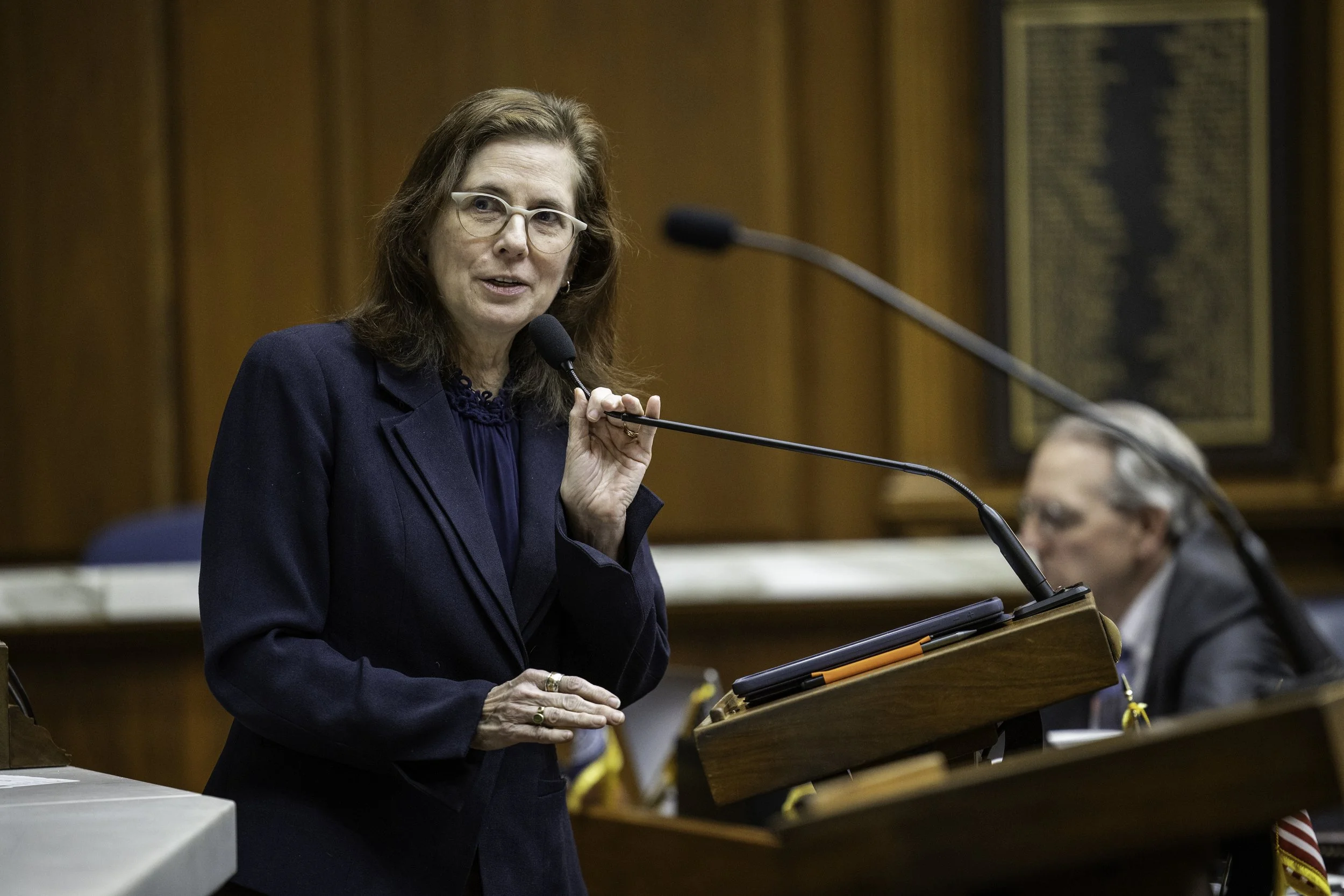 Campbell votes no on House Bill 1343, stands against paramilitary police in Indiana’s communities