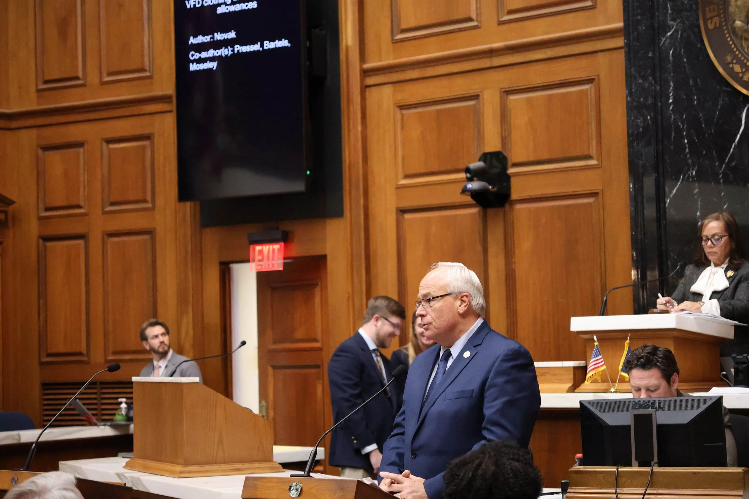  Novak’s bill supporting volunteer firefighters passes out of House