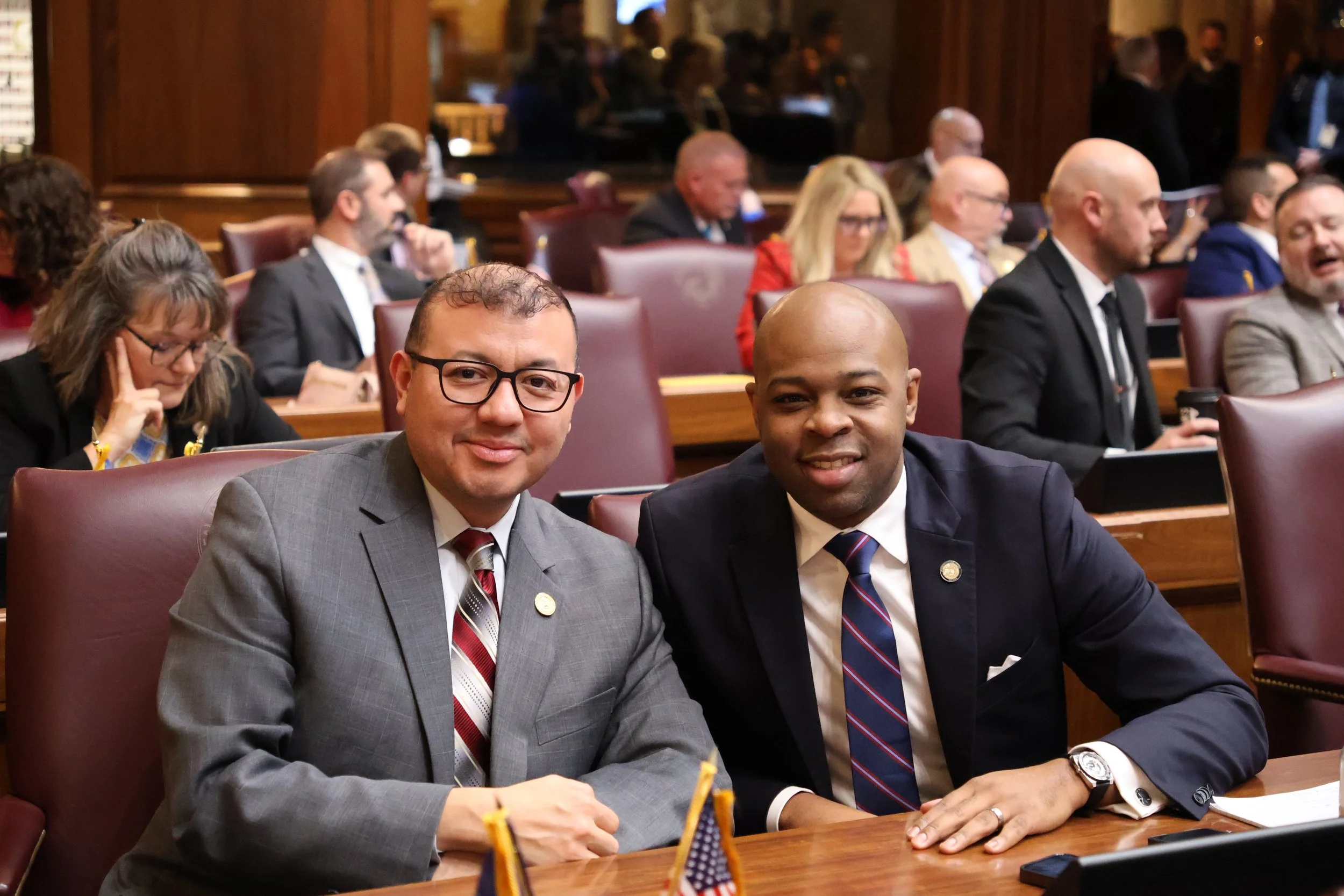 Andrade and American Heart Association recognize National Wear Red Day for American Heart Month